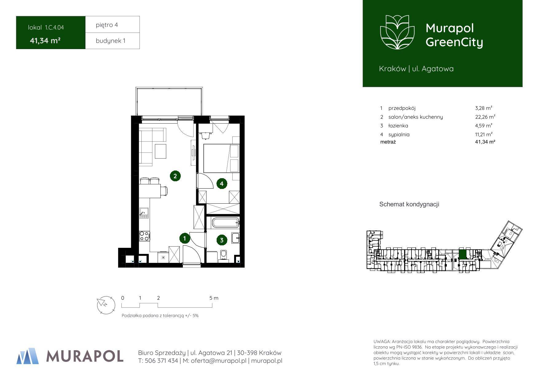 Murapol GreenCity – inwestycja Murapol - lokal 1.C.4.04, budynek C