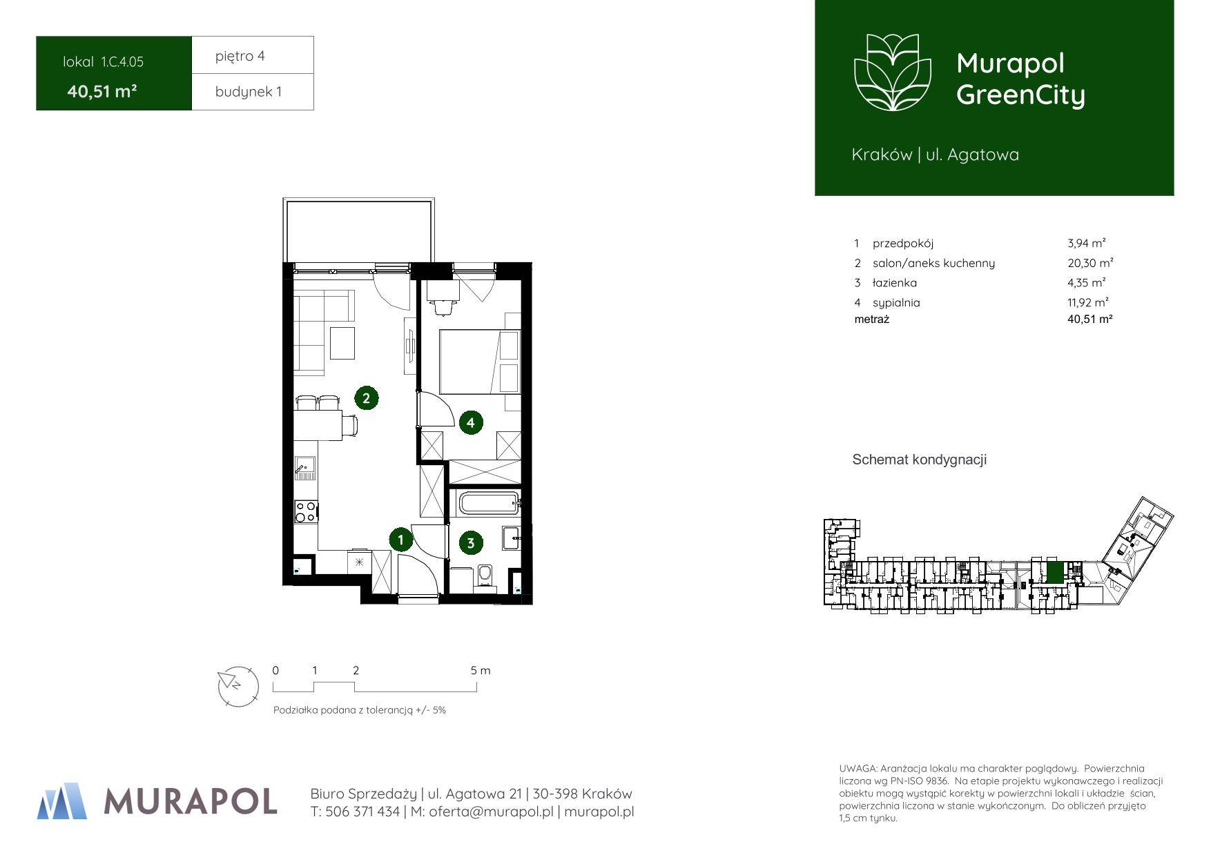 Murapol GreenCity – inwestycja Murapol - lokal 1.C.4.05, budynek C