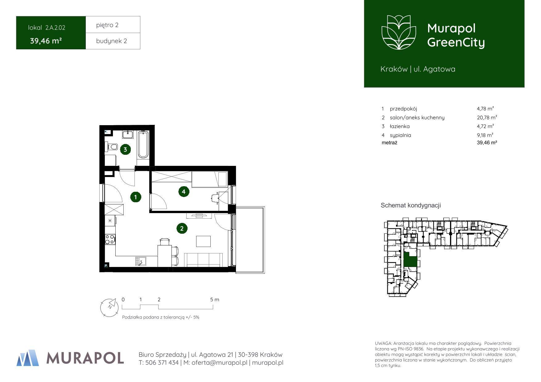 Murapol GreenCity – inwestycja Murapol - lokal 2.A.2.02, budynek A