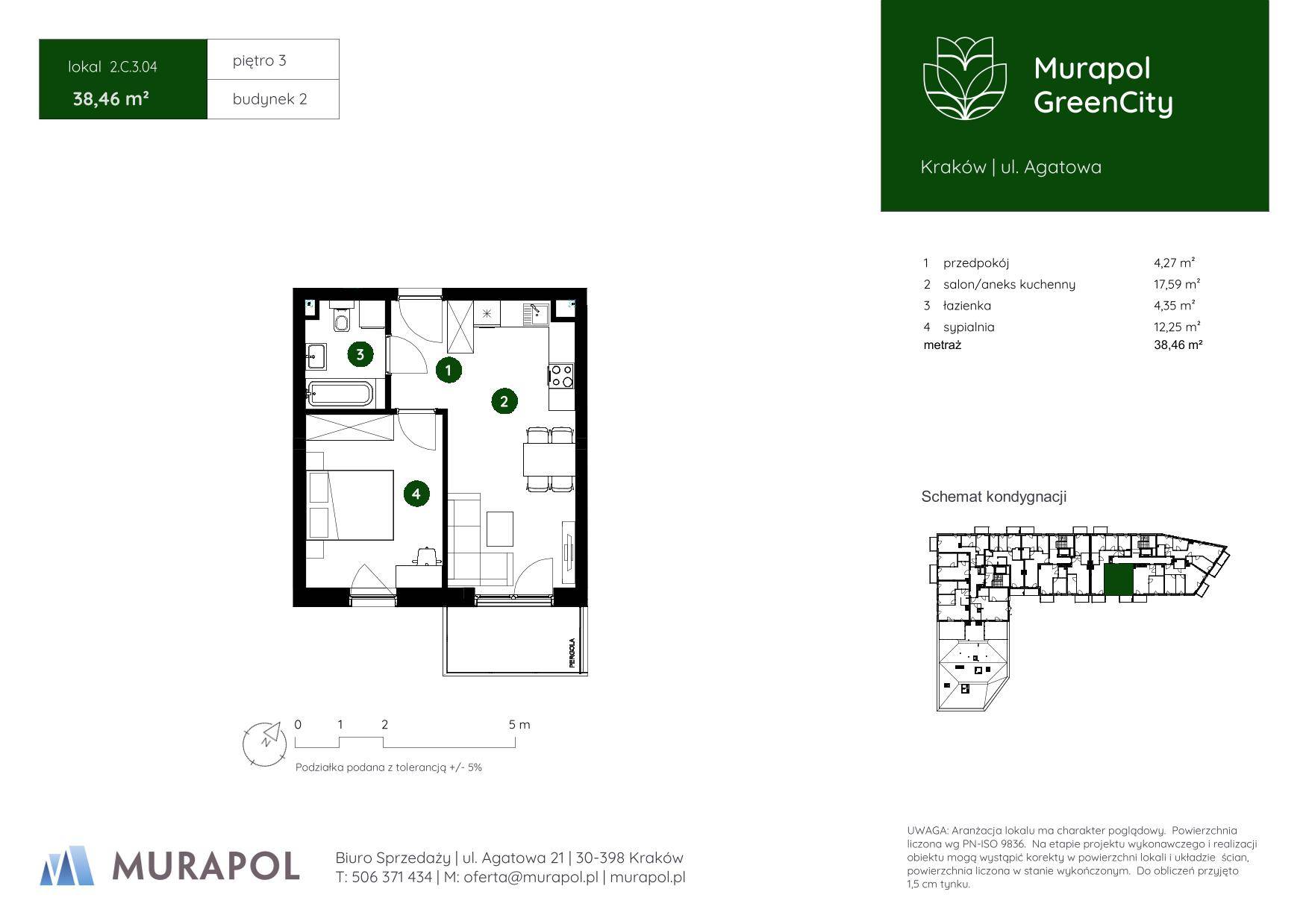 Murapol GreenCity – inwestycja Murapol - lokal 2.C.3.04, budynek C