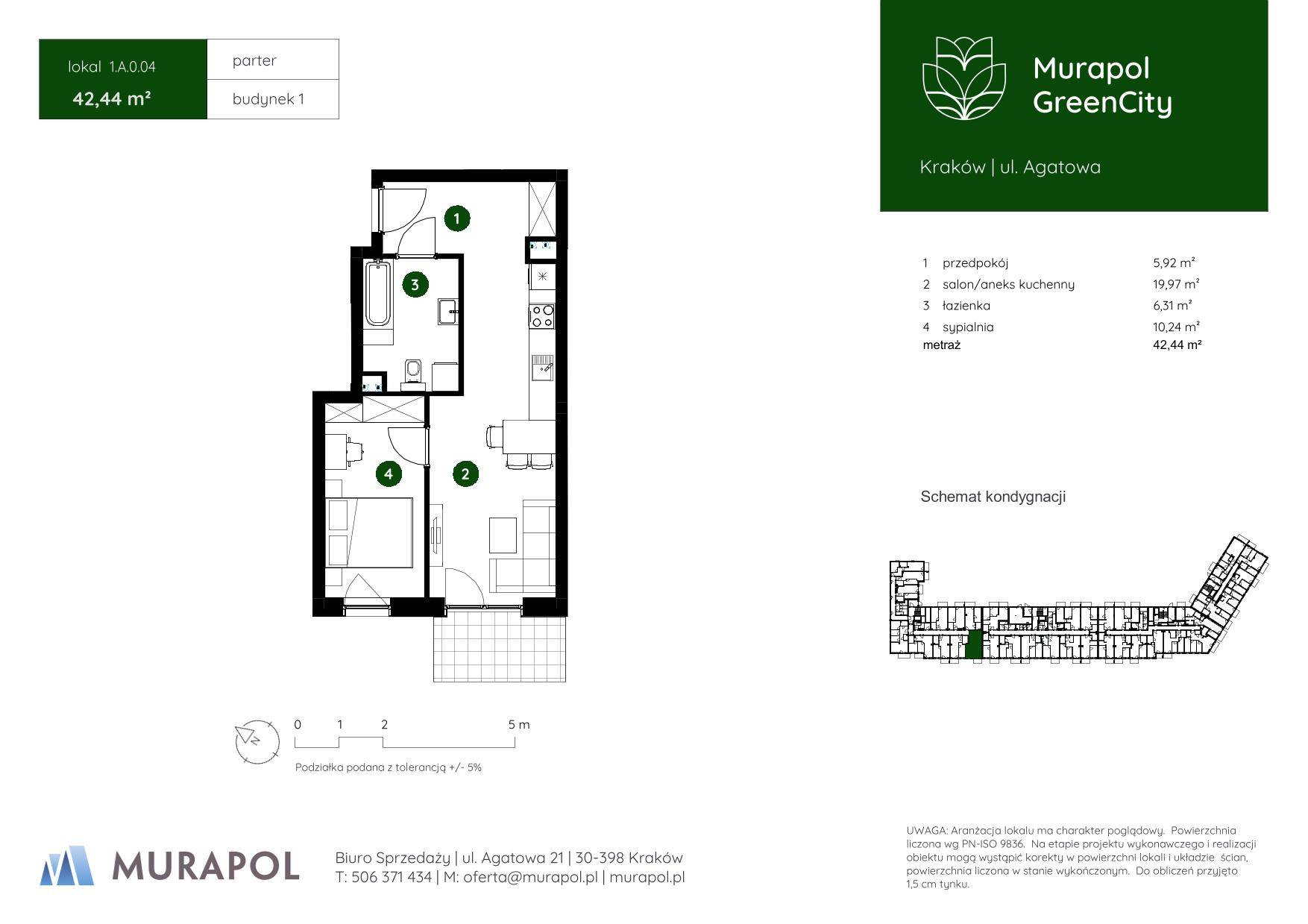 Murapol GreenCity – inwestycja Murapol - lokal 1.A.0.04, budynek A
