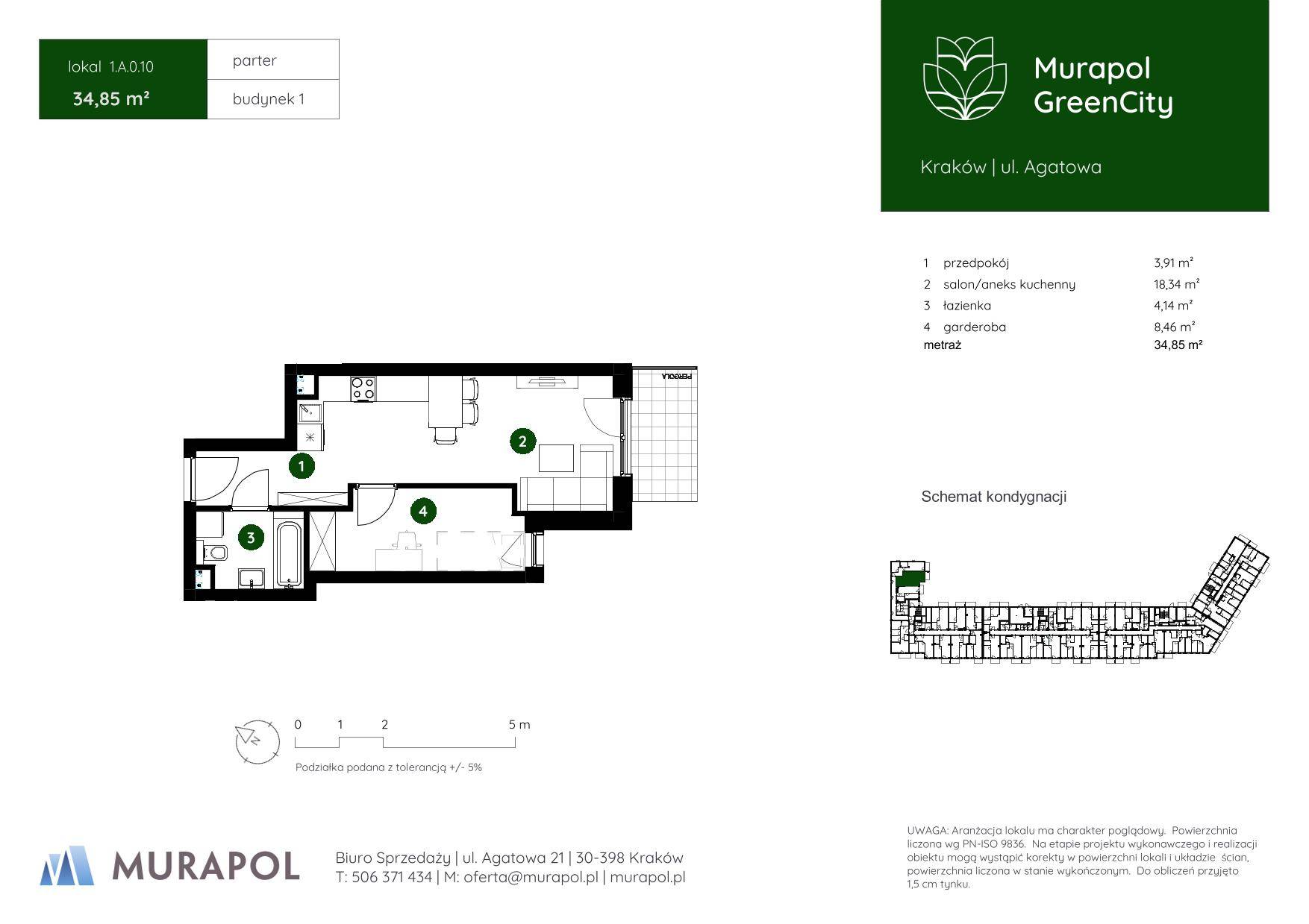 Murapol GreenCity – inwestycja Murapol - lokal 1.A.0.10, budynek A