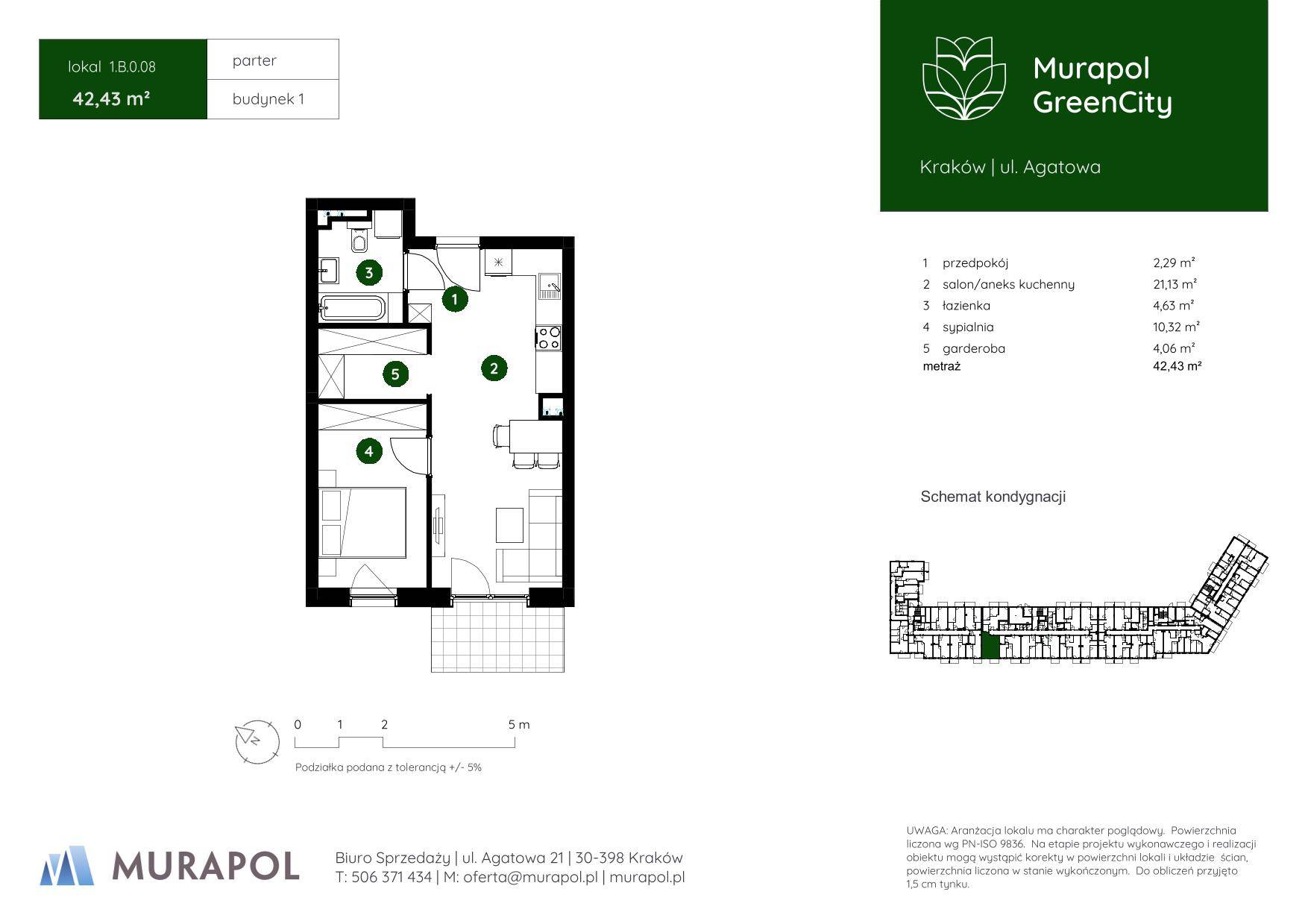 Murapol GreenCity – inwestycja Murapol - lokal 1.B.0.08, budynek B
