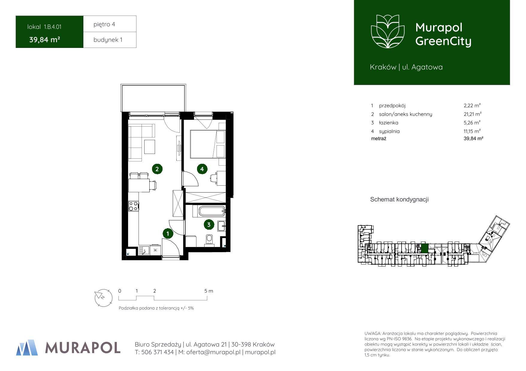 Murapol GreenCity – inwestycja Murapol - lokal 1.B.4.01, budynek B