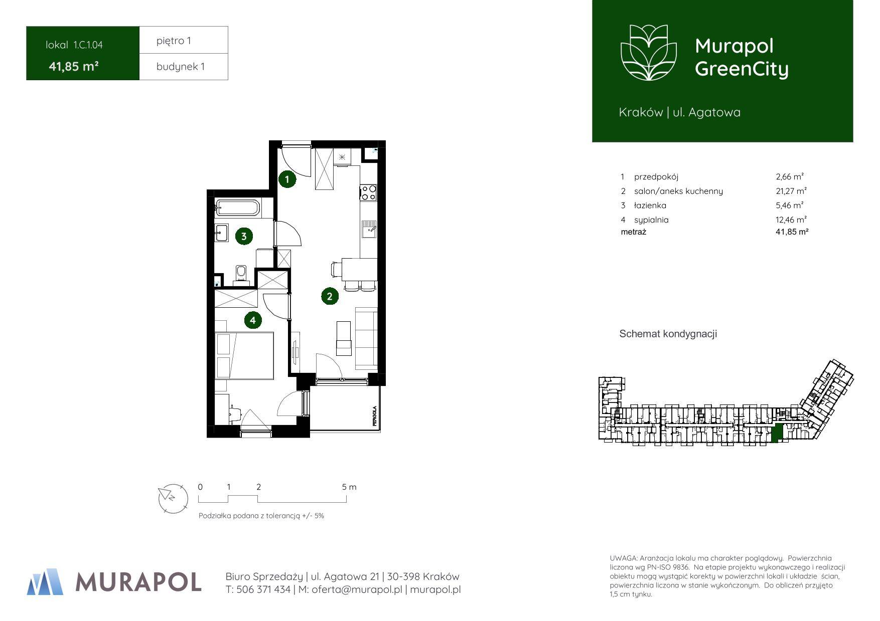 Murapol GreenCity – inwestycja Murapol - lokal 1.C.1.04, budynek C