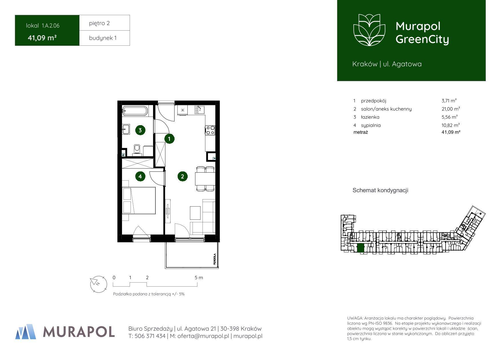 Murapol GreenCity – inwestycja Murapol - lokal 1.A.2.06, budynek A