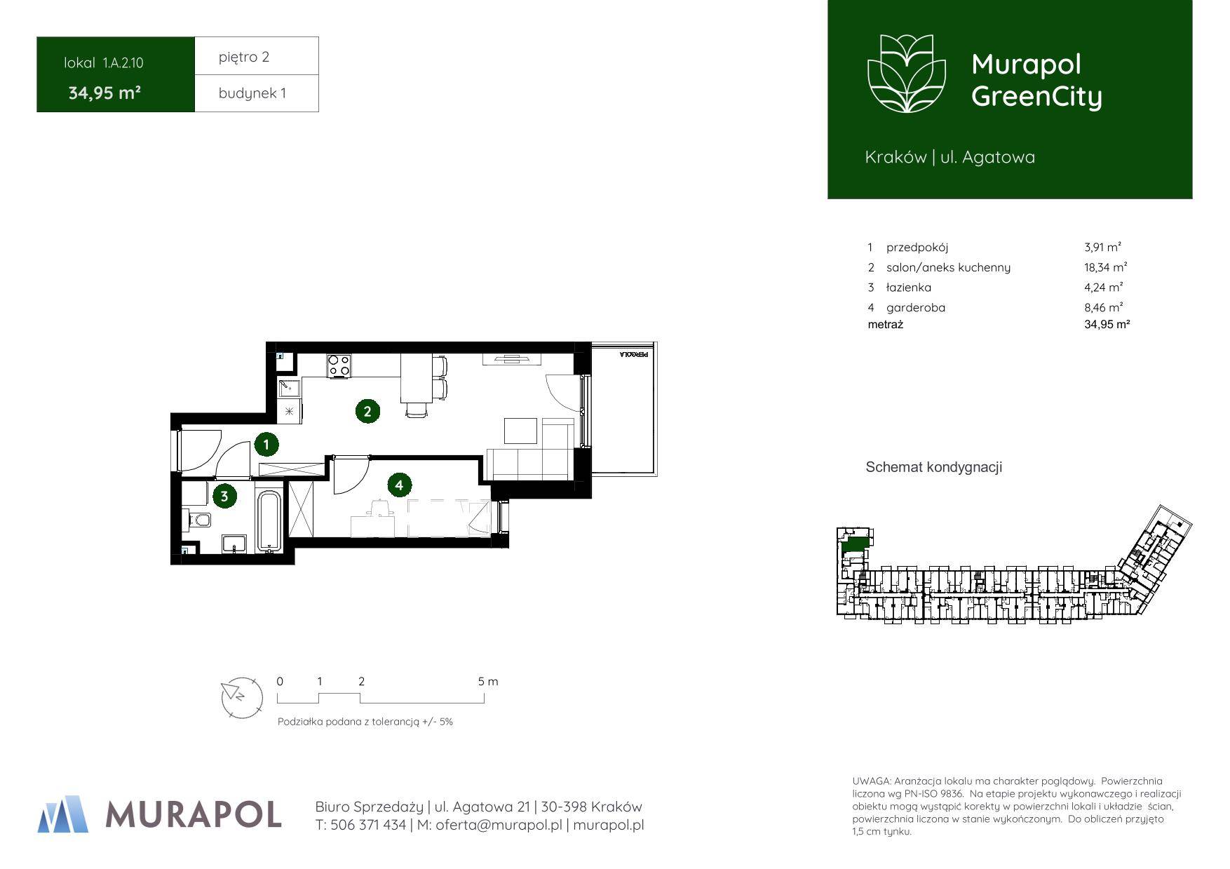 Murapol GreenCity – inwestycja Murapol - lokal 1.A.2.10, budynek A