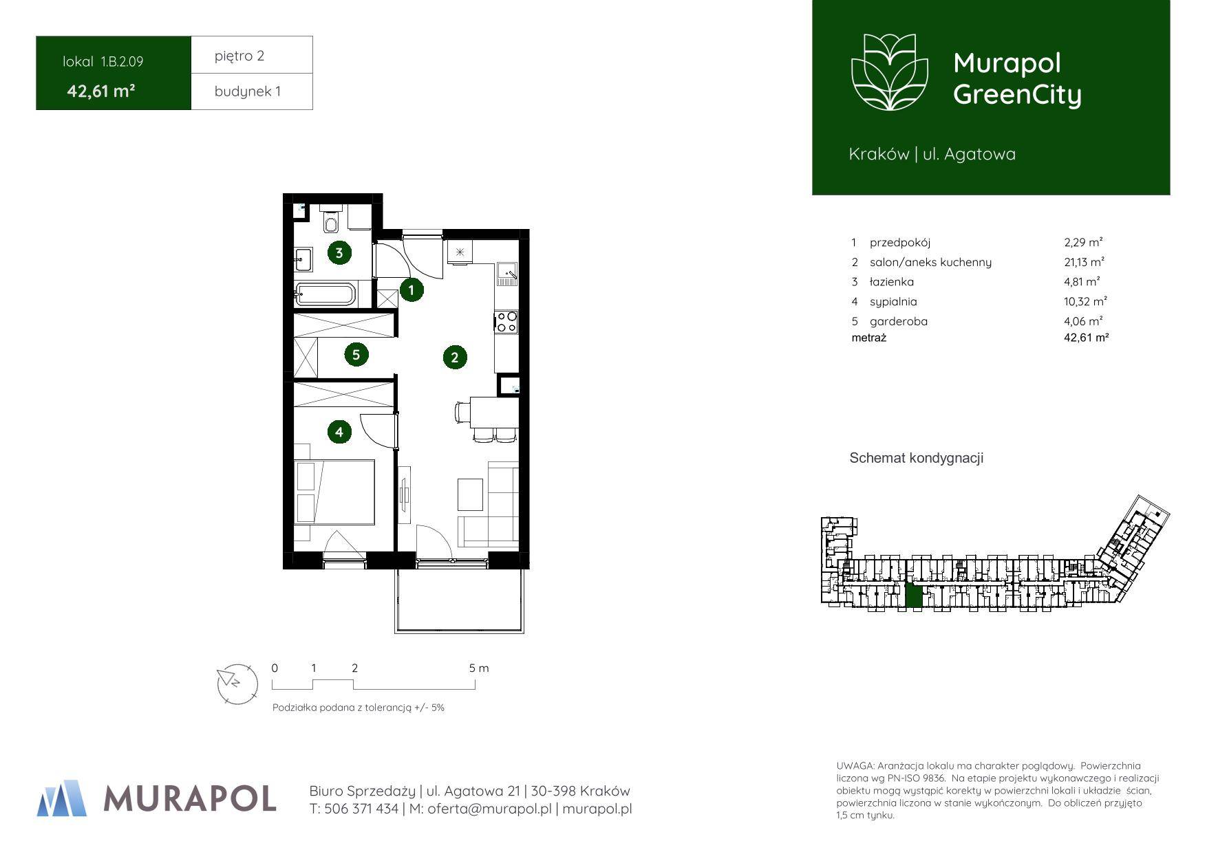 Murapol GreenCity – inwestycja Murapol - lokal 1.B.2.09, budynek B