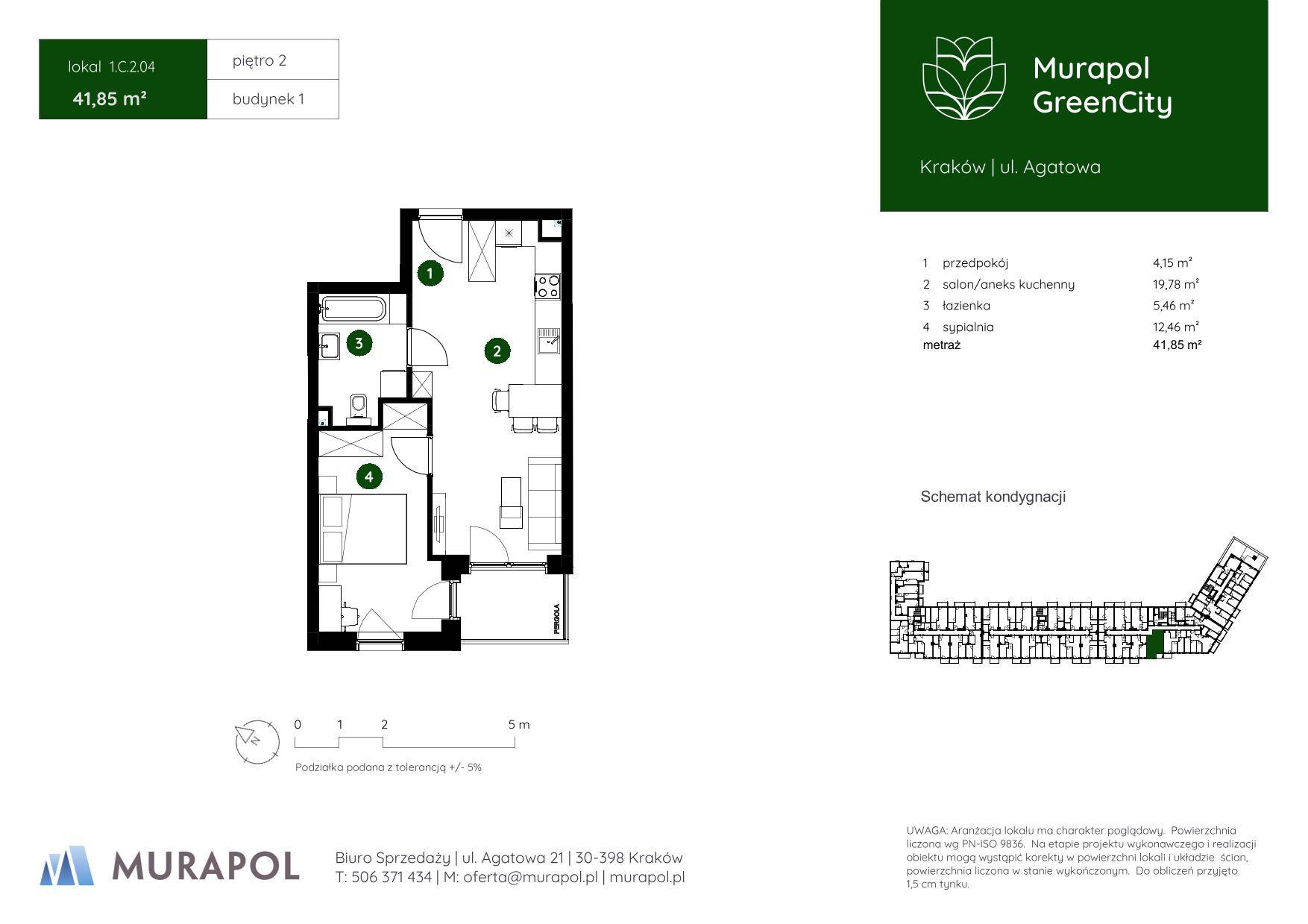 Murapol GreenCity – inwestycja Murapol - lokal 1.C.2.04, budynek C