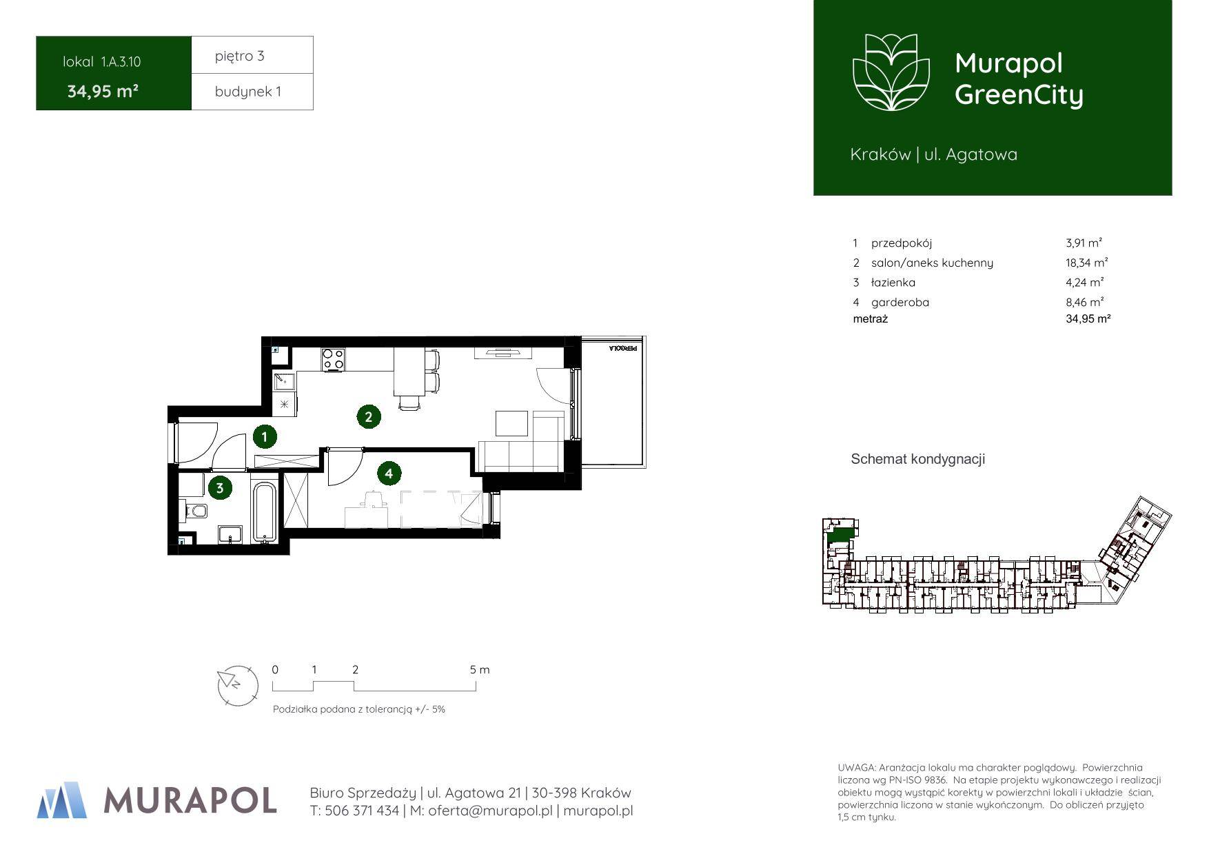 Murapol GreenCity – inwestycja Murapol - lokal 1.A.3.10, budynek A