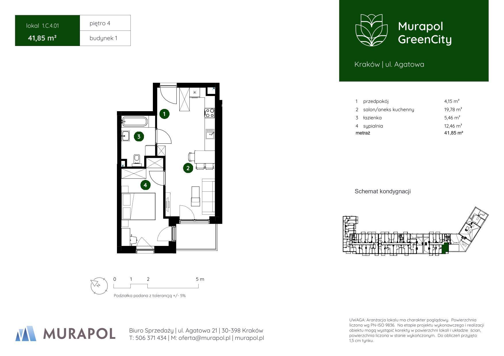 Murapol GreenCity – inwestycja Murapol - lokal 1.C.4.01, budynek C