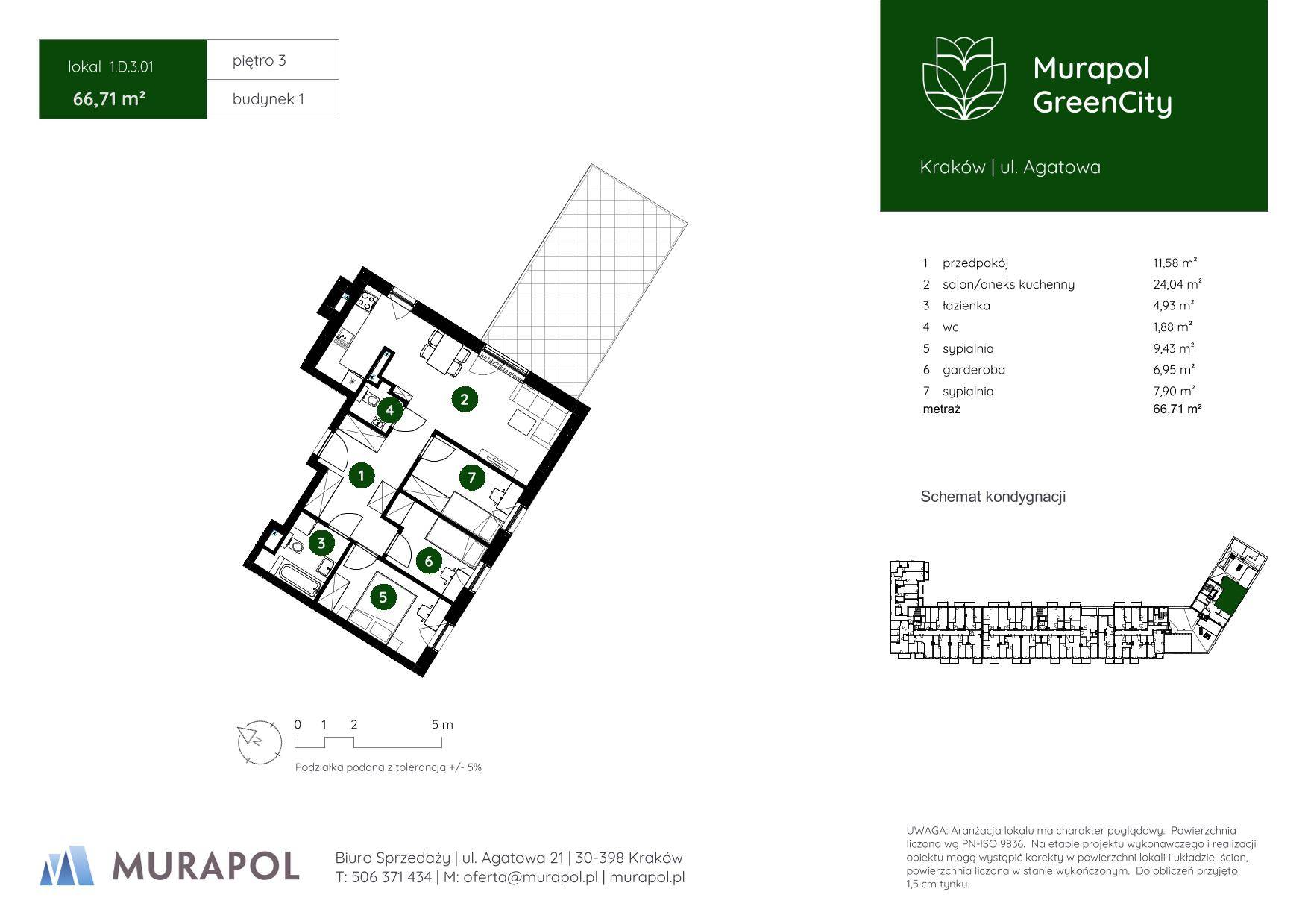 Murapol GreenCity – inwestycja Murapol - lokal 1.D.3.01, budynek D