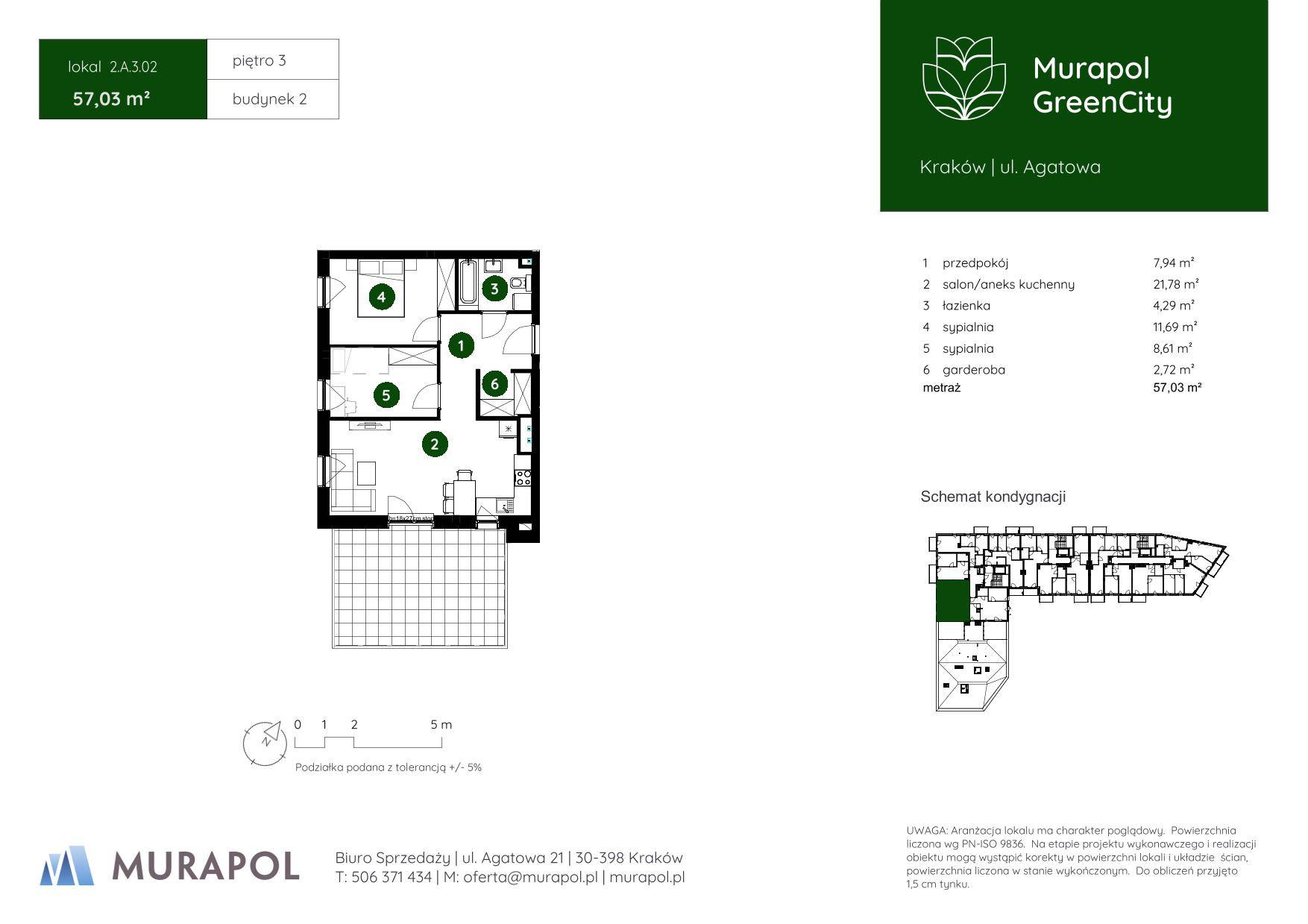 Murapol GreenCity – inwestycja Murapol - lokal 2.A.3.02, budynek A