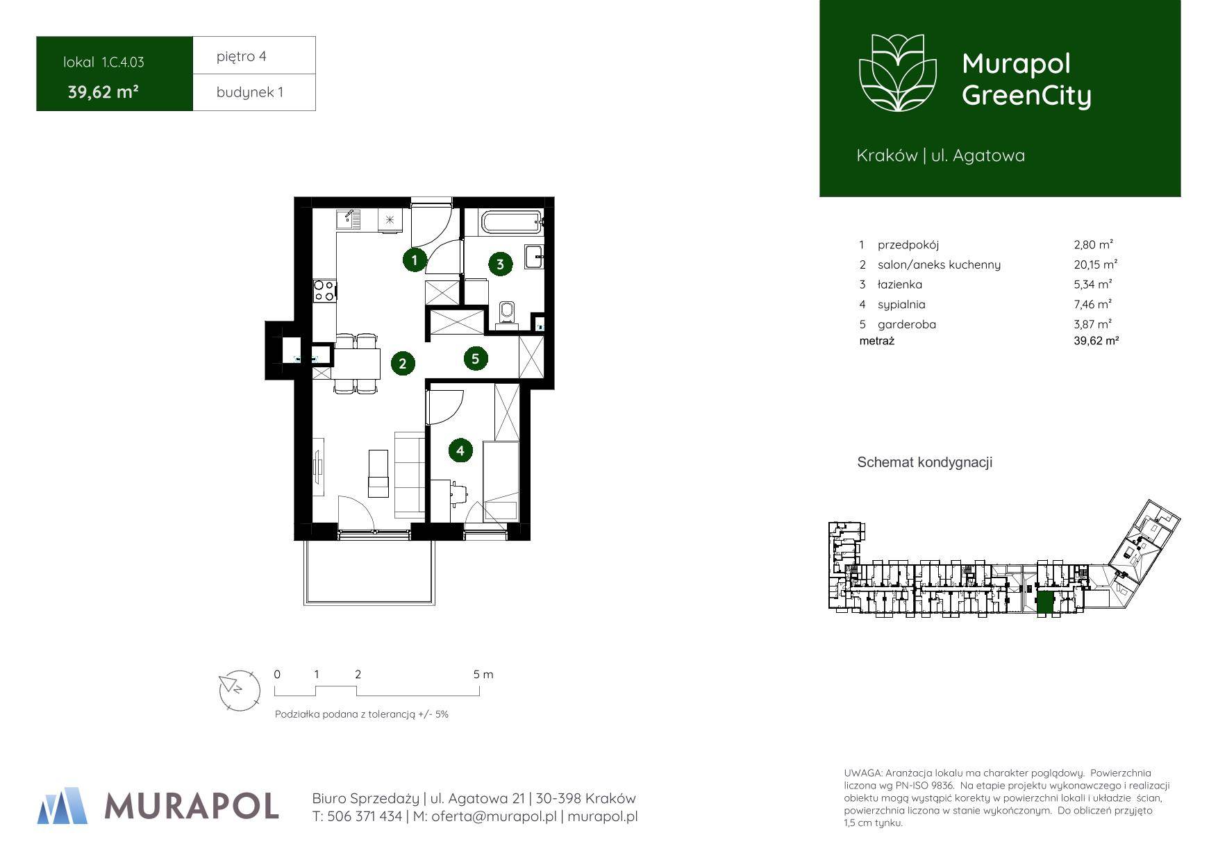 Murapol GreenCity – inwestycja Murapol - lokal 1.C.4.03, budynek C