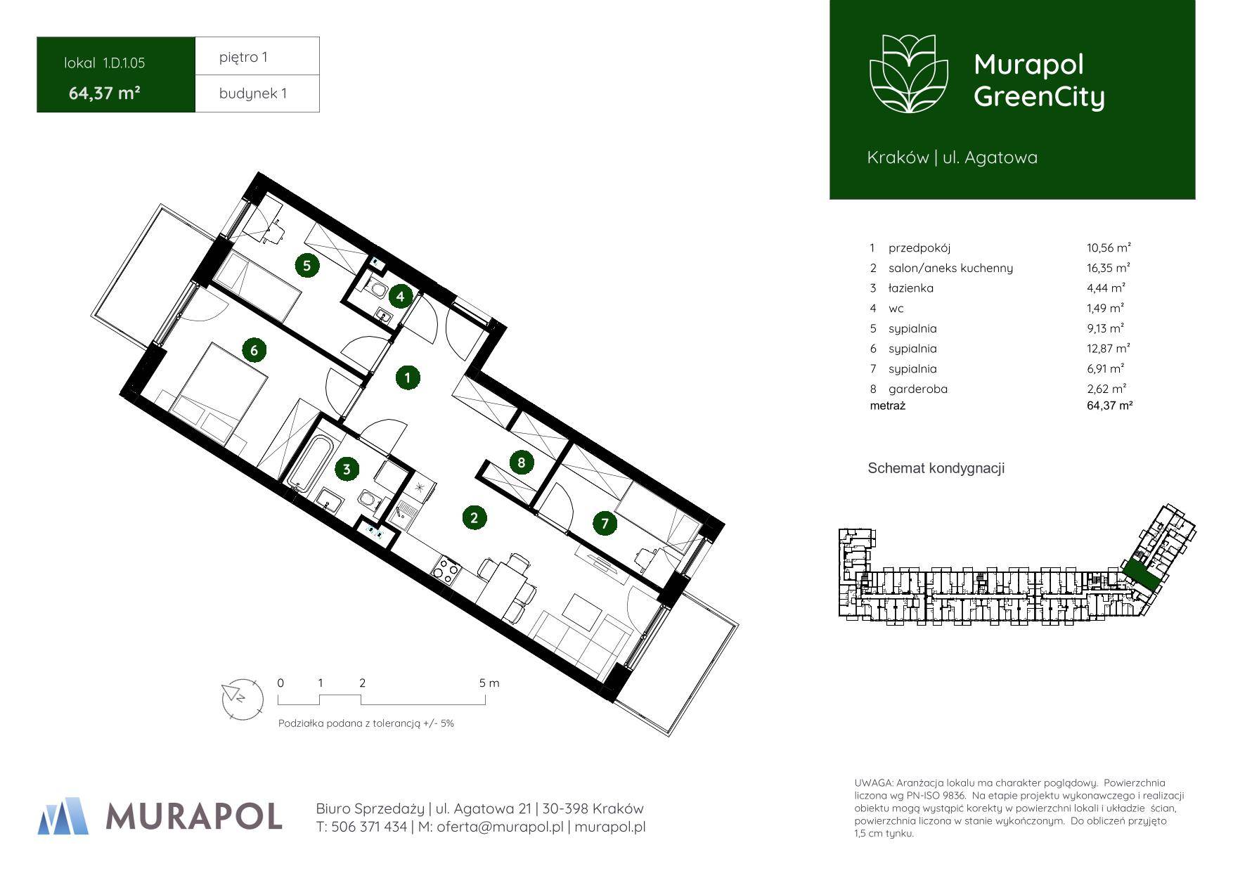 Murapol GreenCity – inwestycja Murapol - lokal 1.D.1.05, budynek D
