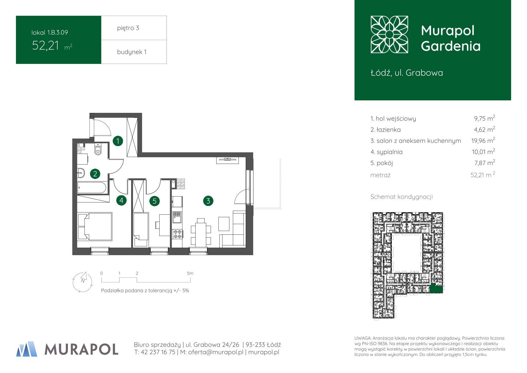 Murapol Gardenia – inwestycja Murapol - lokal 1.B.3.09, budynek B
