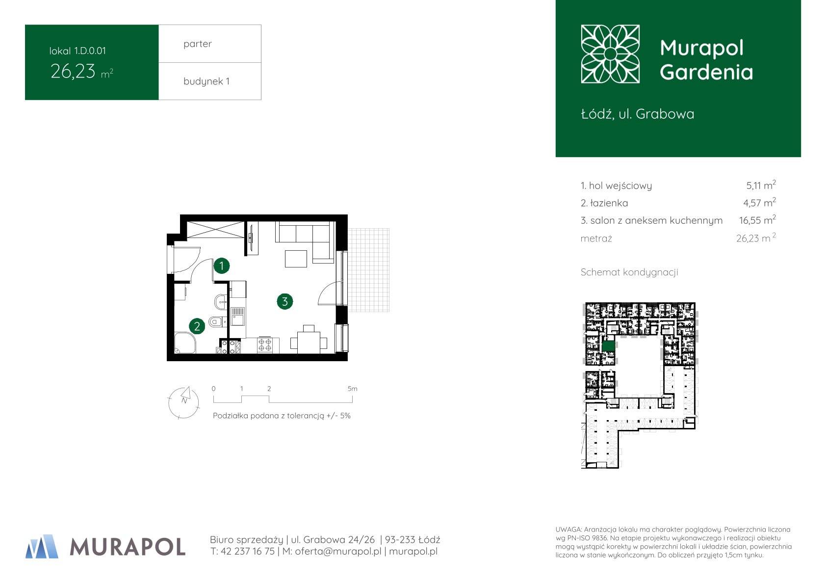 Murapol Gardenia – inwestycja Murapol - lokal 1.D.0.01, budynek D