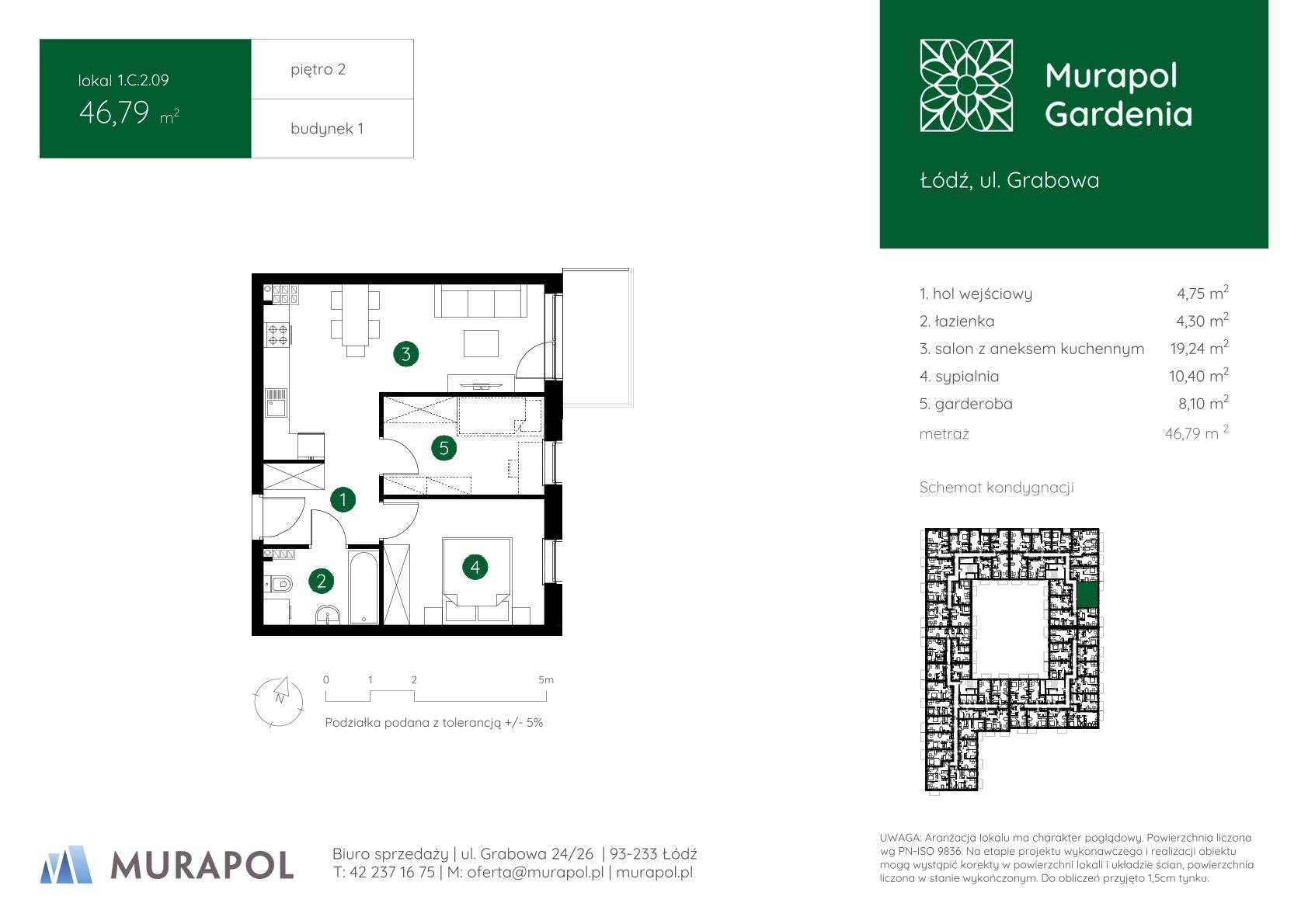 Murapol Gardenia – inwestycja Murapol - lokal 1.C.2.09, budynek C