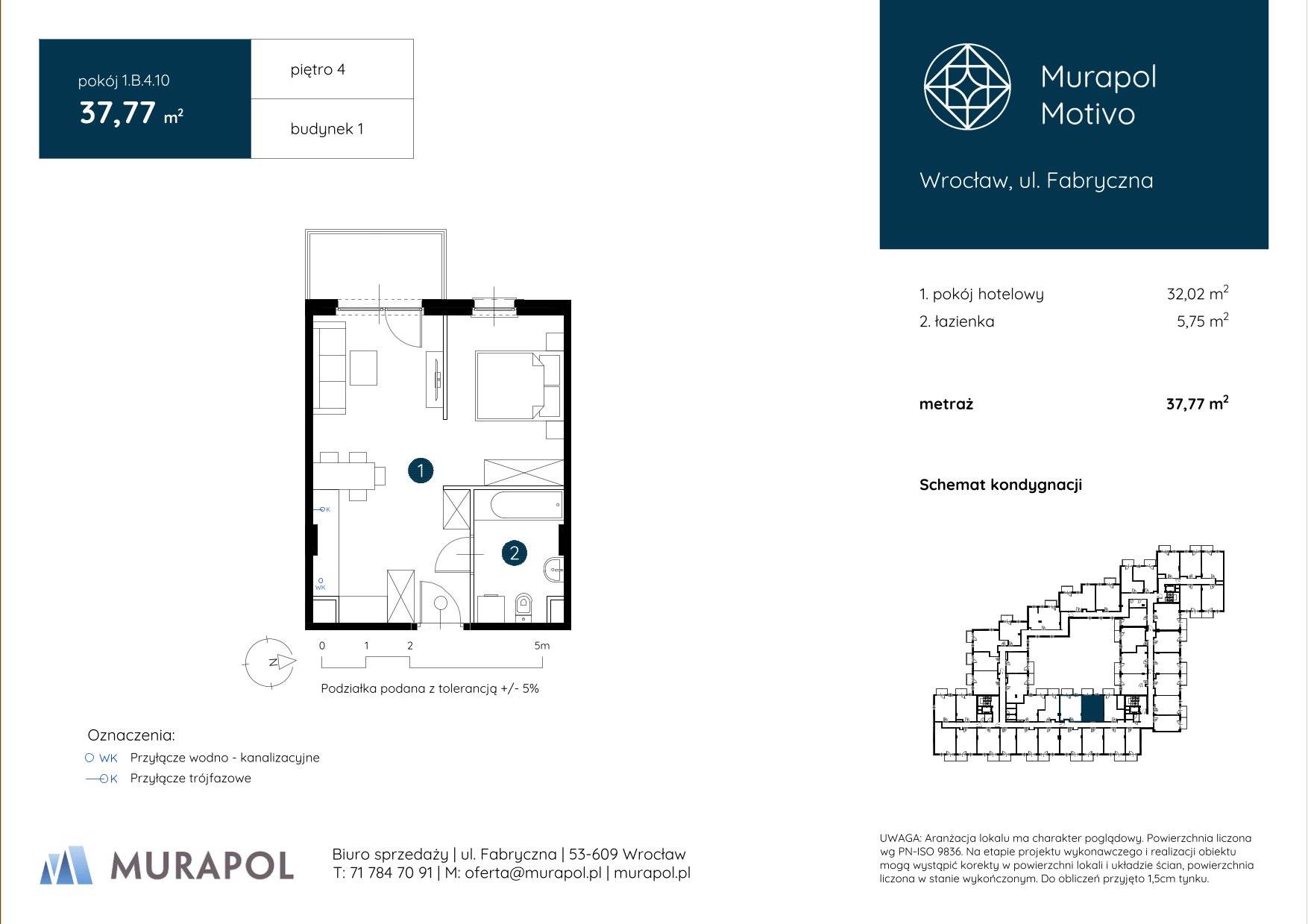 Murapol Motivo – inwestycja Murapol - lokal 1.B.4.10, budynek B