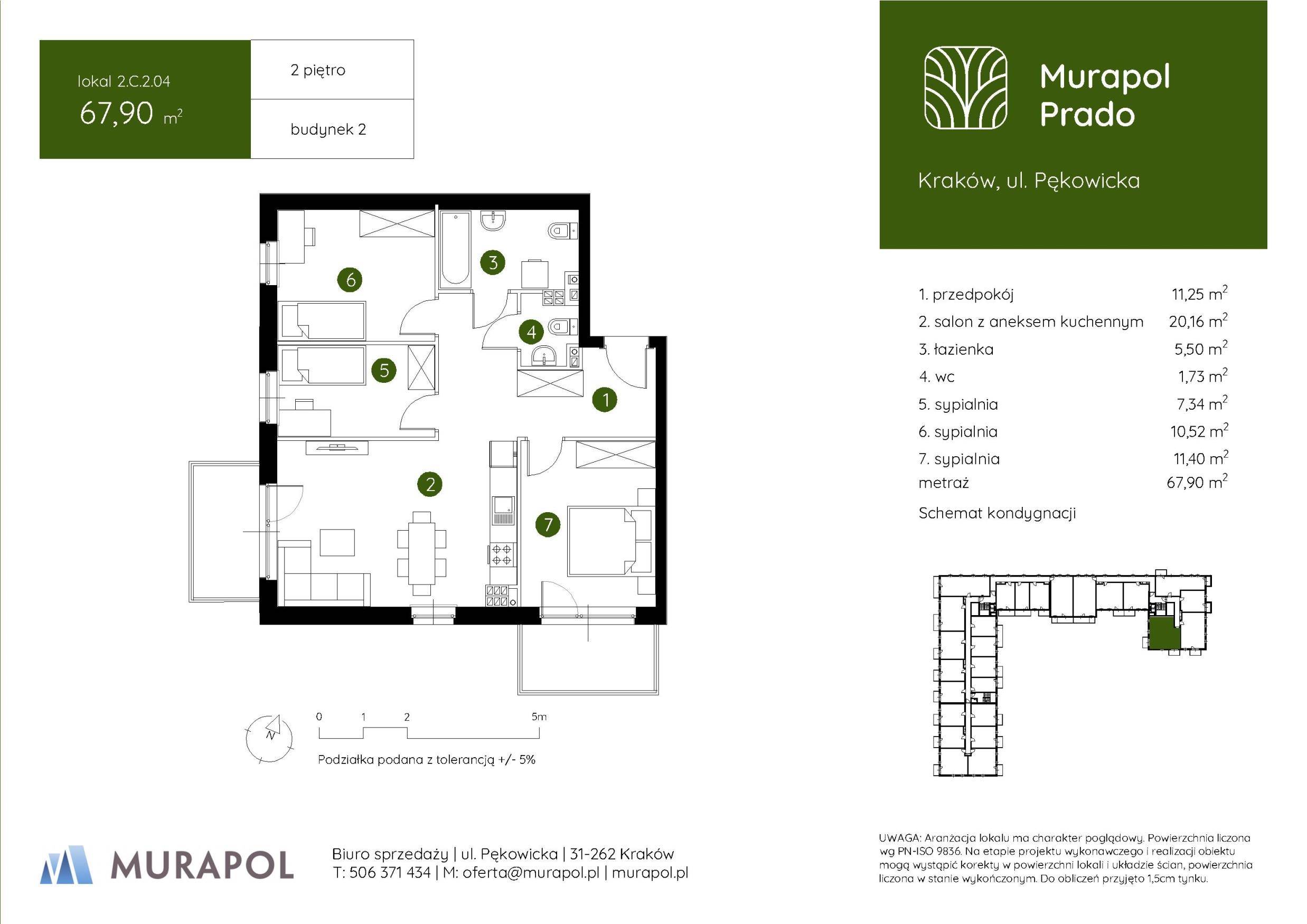 Murapol Prado – inwestycja Murapol - lokal 2.C.2.04, budynek C