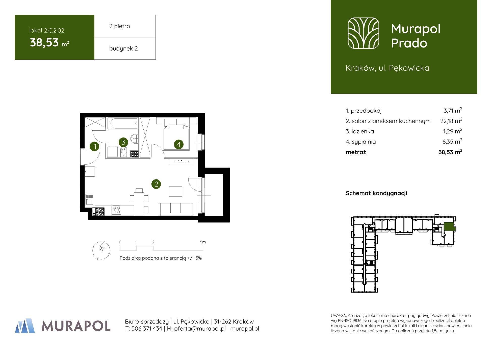 Murapol Prado – inwestycja Murapol - lokal 2.C.2.02, budynek C