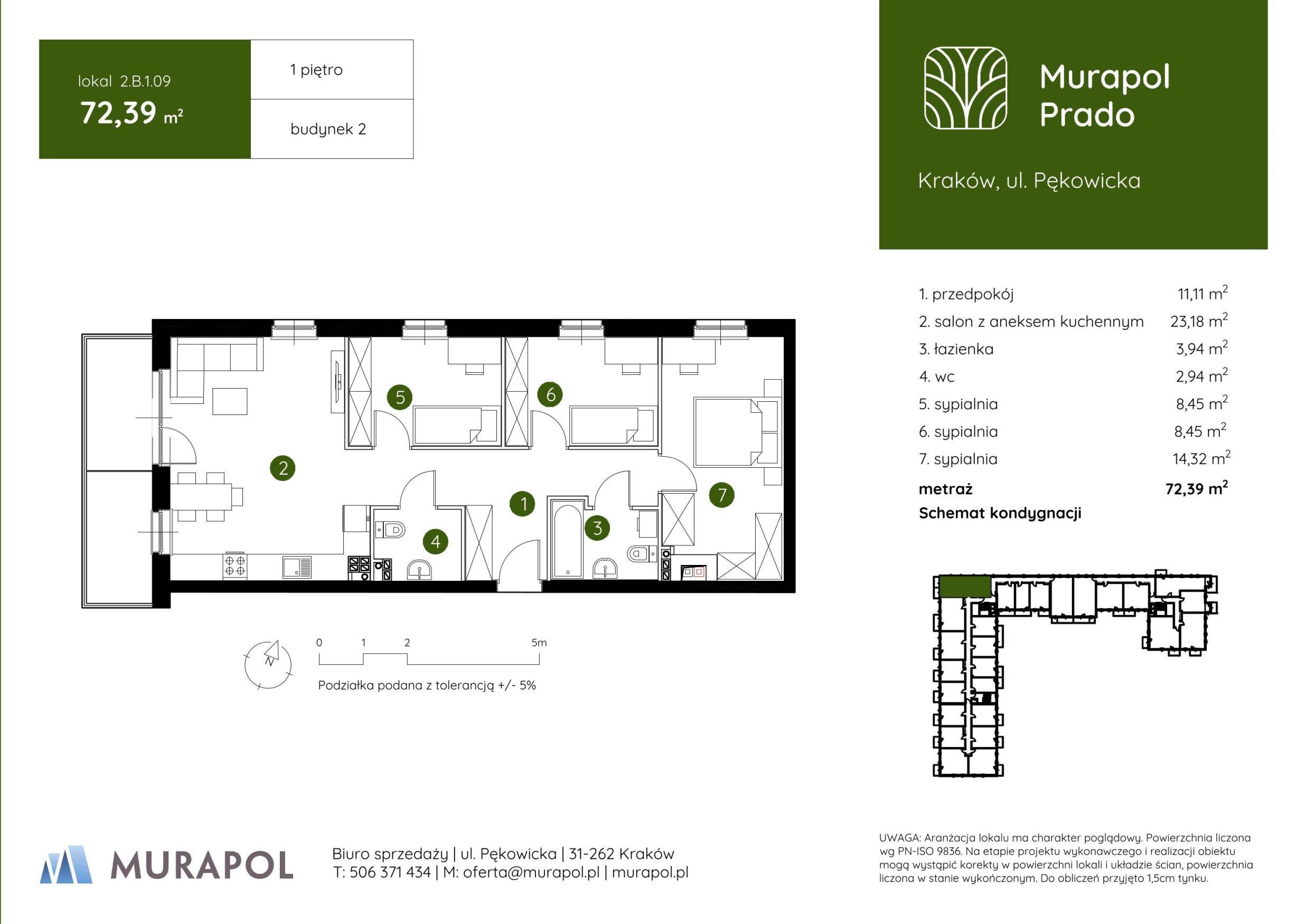 Murapol Prado – inwestycja Murapol - lokal 2.B.1.09, budynek B