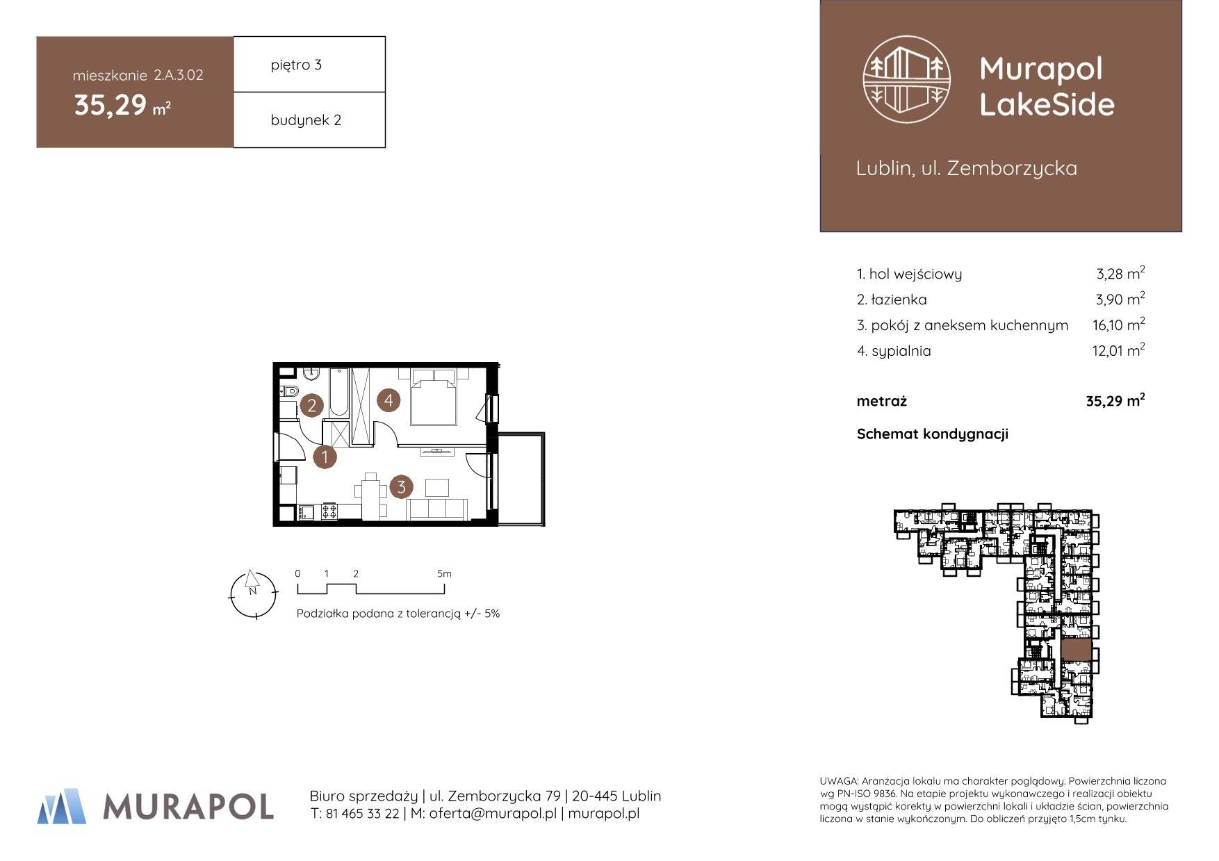 Murapol LakeSide – inwestycja Murapol - lokal 2.A.3.02, budynek A