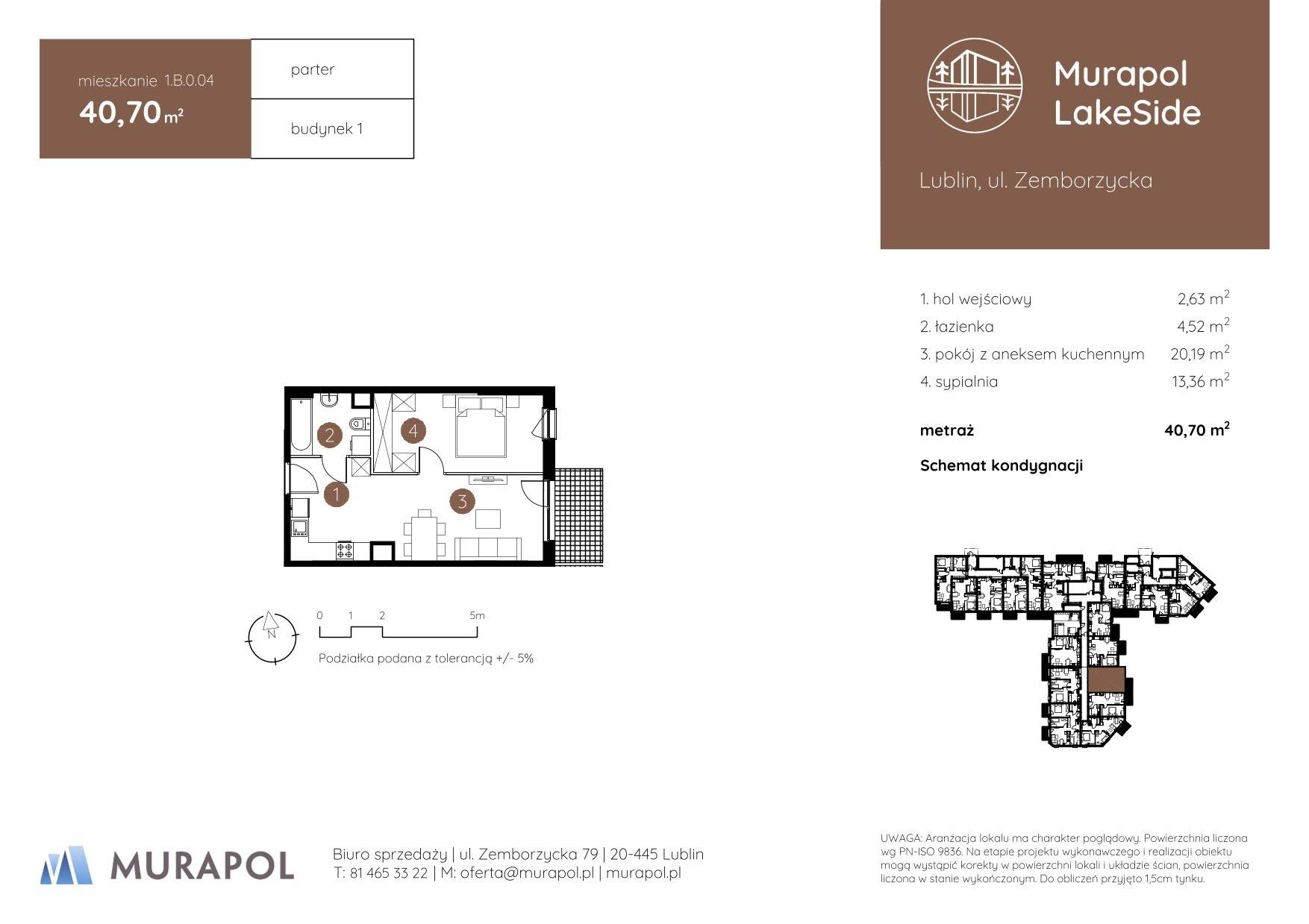 Murapol LakeSide – inwestycja Murapol - lokal 1.B.0.04, budynek B