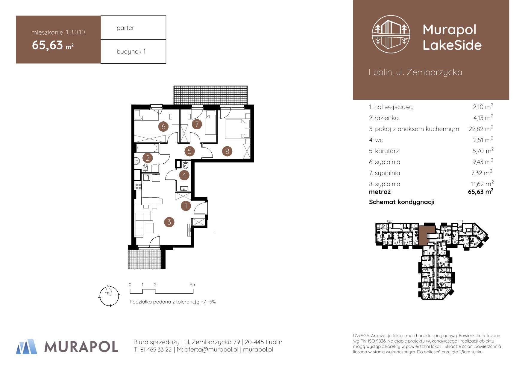 Murapol LakeSide – inwestycja Murapol - lokal 1.B.0.10, budynek B