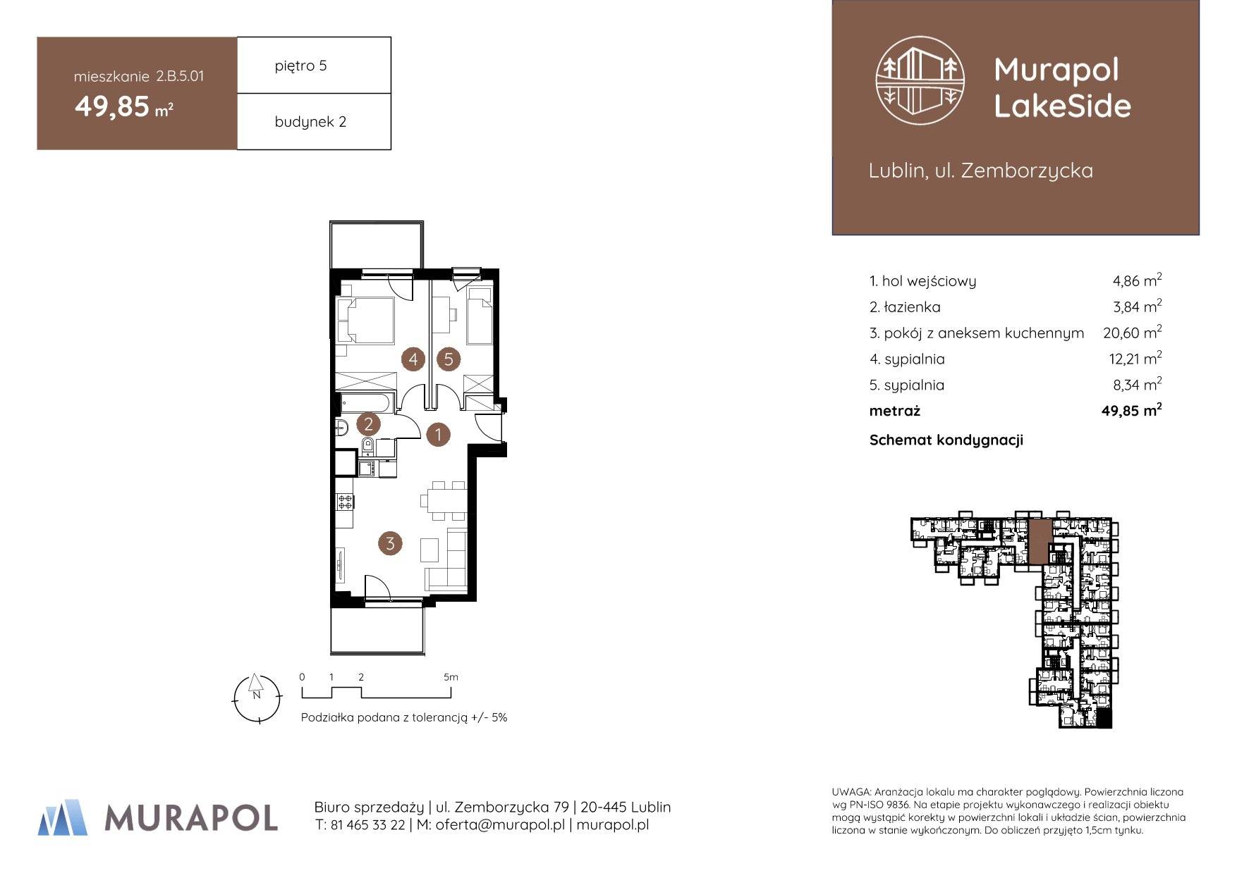 Murapol LakeSide – inwestycja Murapol - lokal 2.B.5.01, budynek B