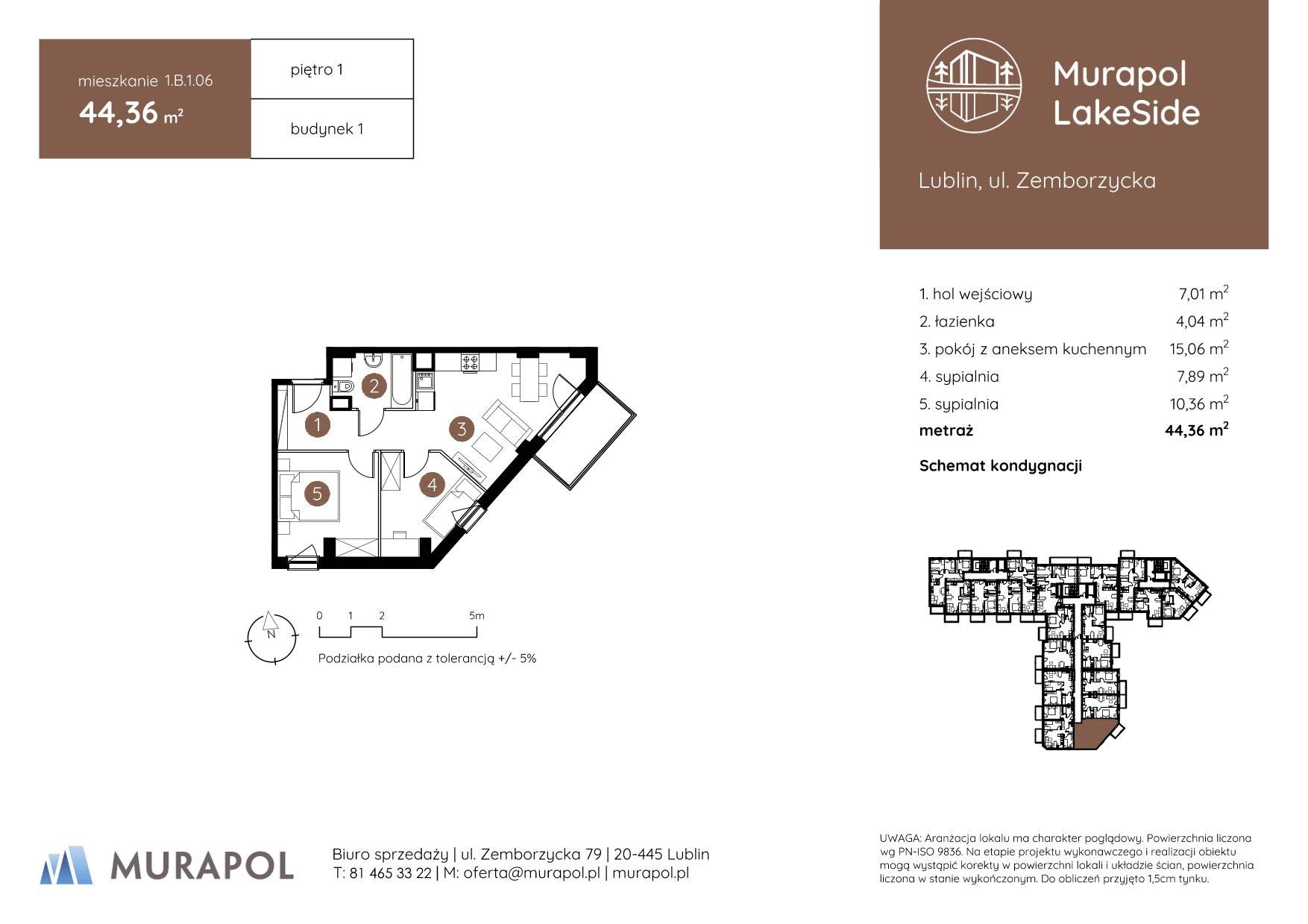 Murapol LakeSide – inwestycja Murapol - lokal 1.B.1.06, budynek B