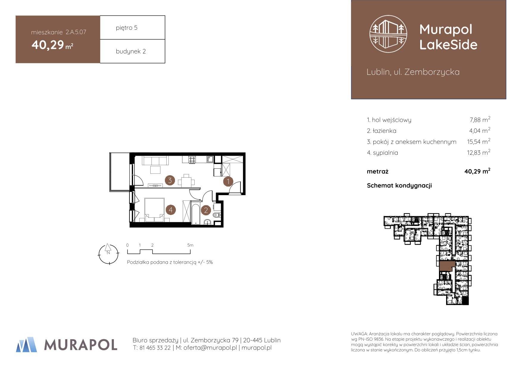 Murapol LakeSide – inwestycja Murapol - lokal 2.A.5.07, budynek A