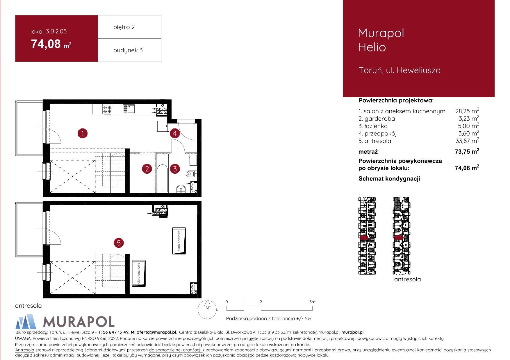Murapol Helio – inwestycja Murapol - lokal 3.B.2.05, budynek B