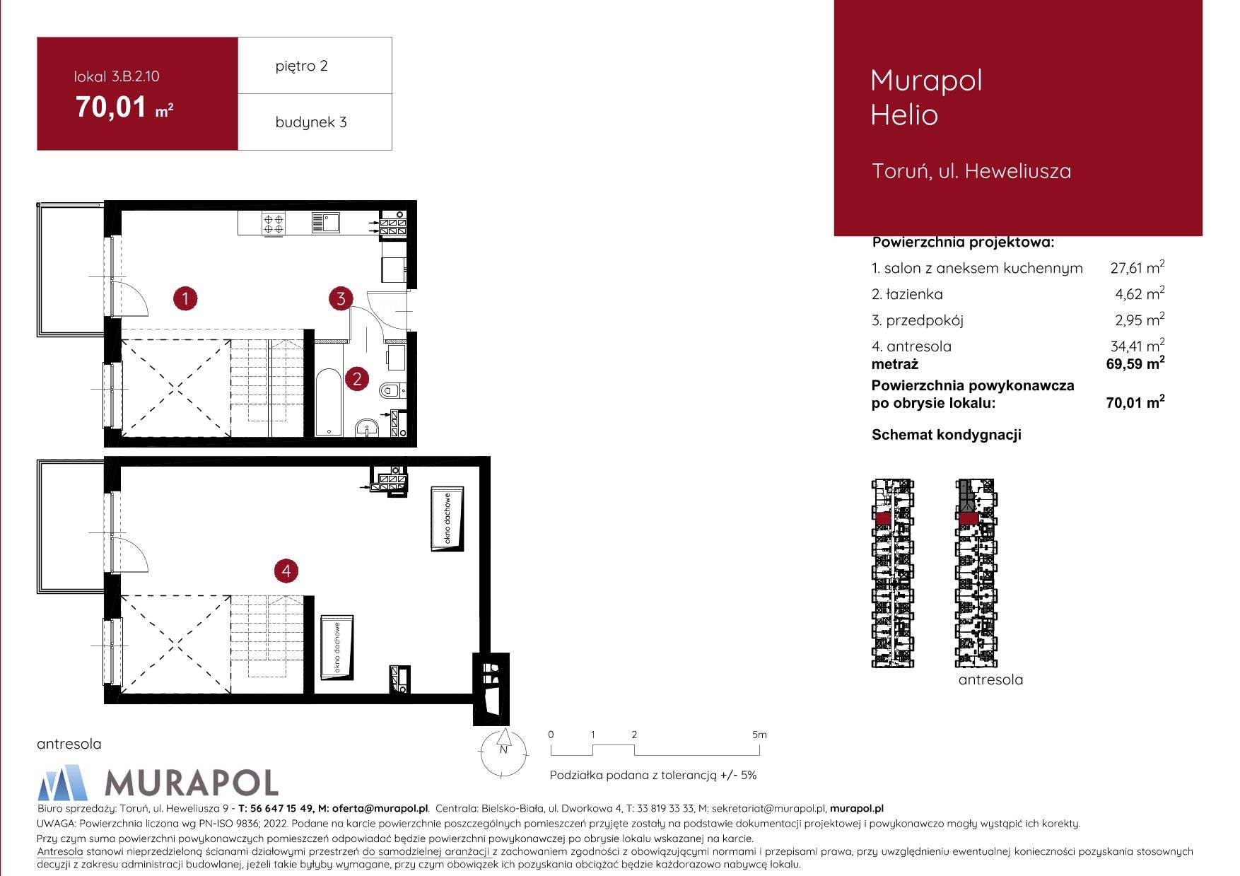 Murapol Helio – inwestycja Murapol - lokal 3.B.2.10, budynek B