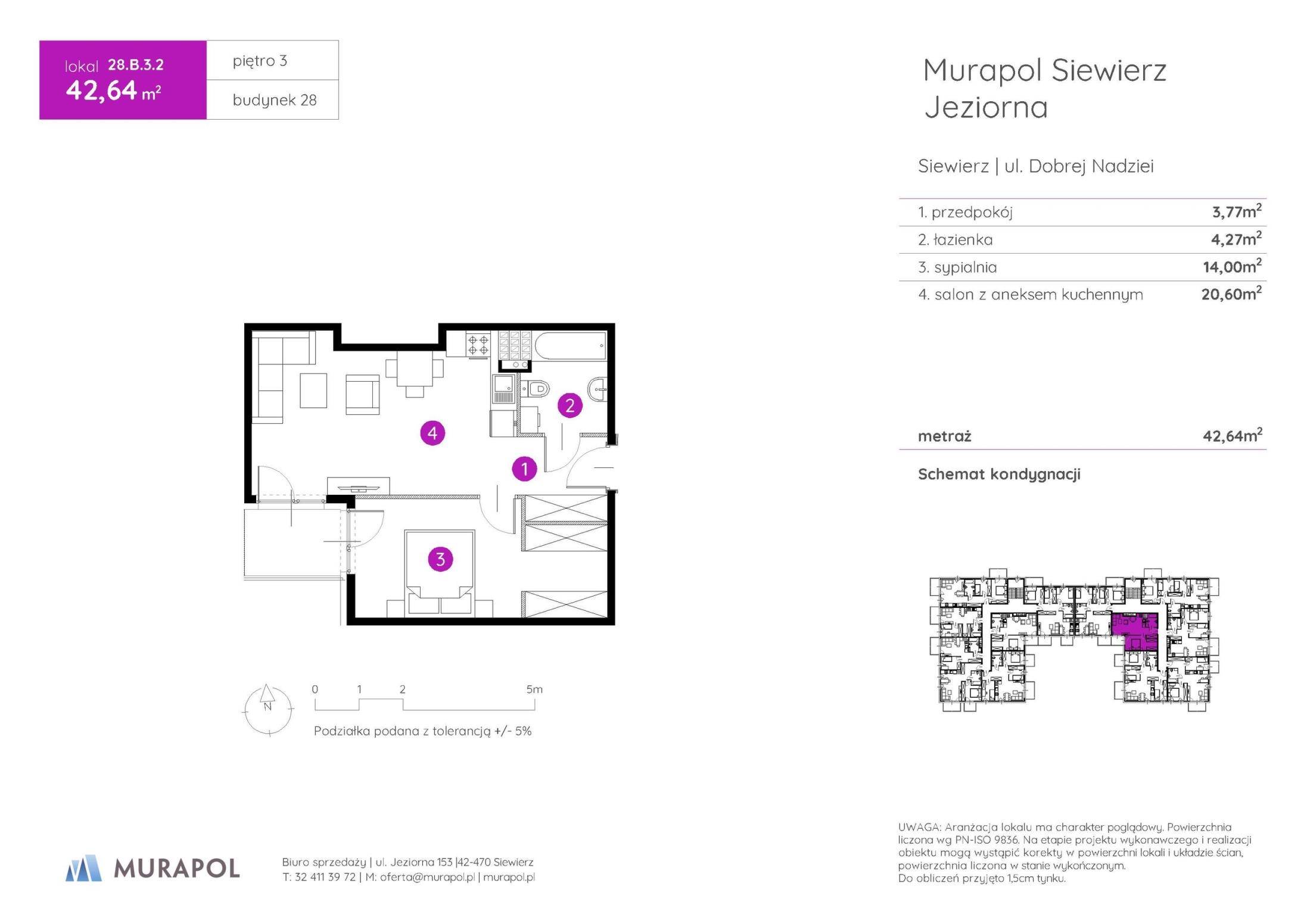 Murapol Siewierz Jeziorna - lokal 28.B.3.2, budynek B