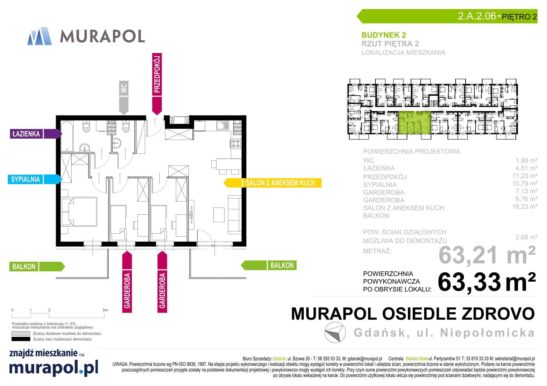 Murapol Osiedle Zdrovo 2 - lokal 2.A.2.06, budynek A