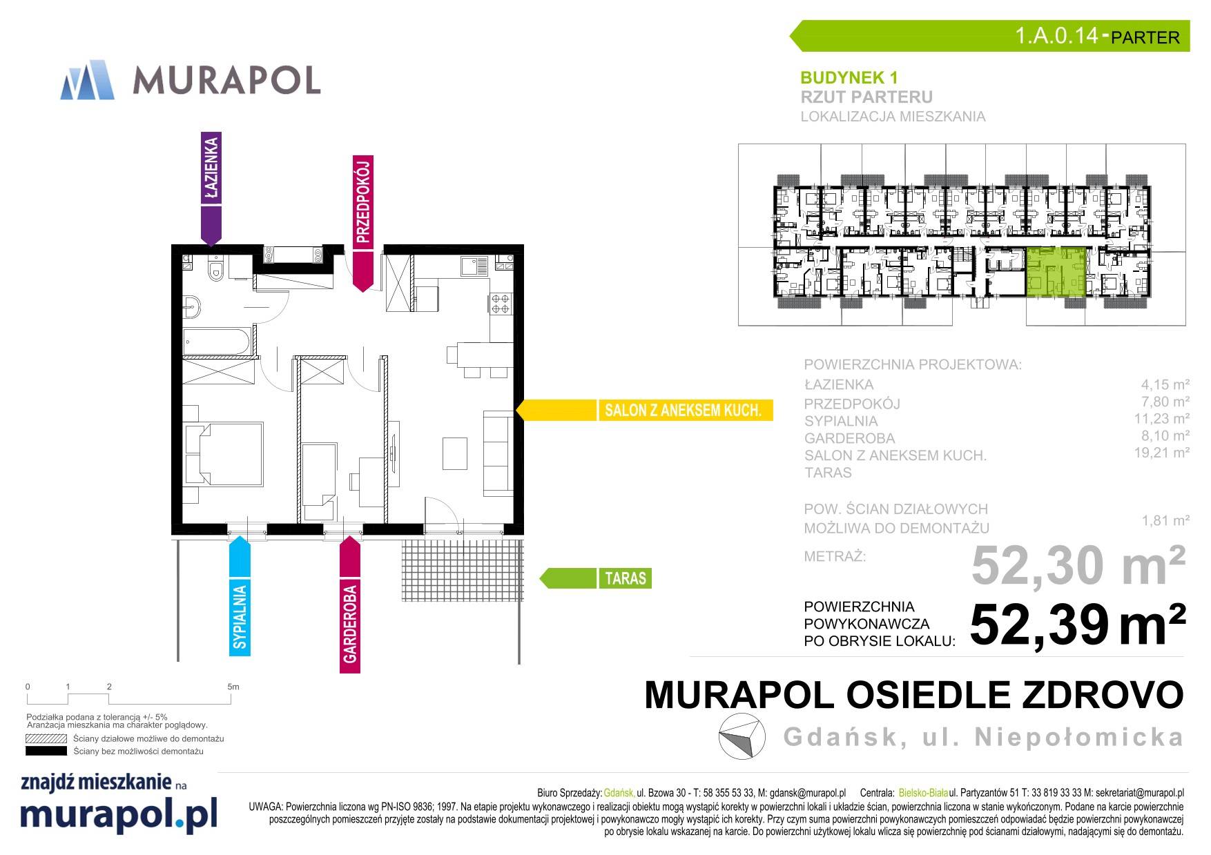 Murapol Osiedle Zdrovo 2 - lokal 1.A.0.14, budynek A
