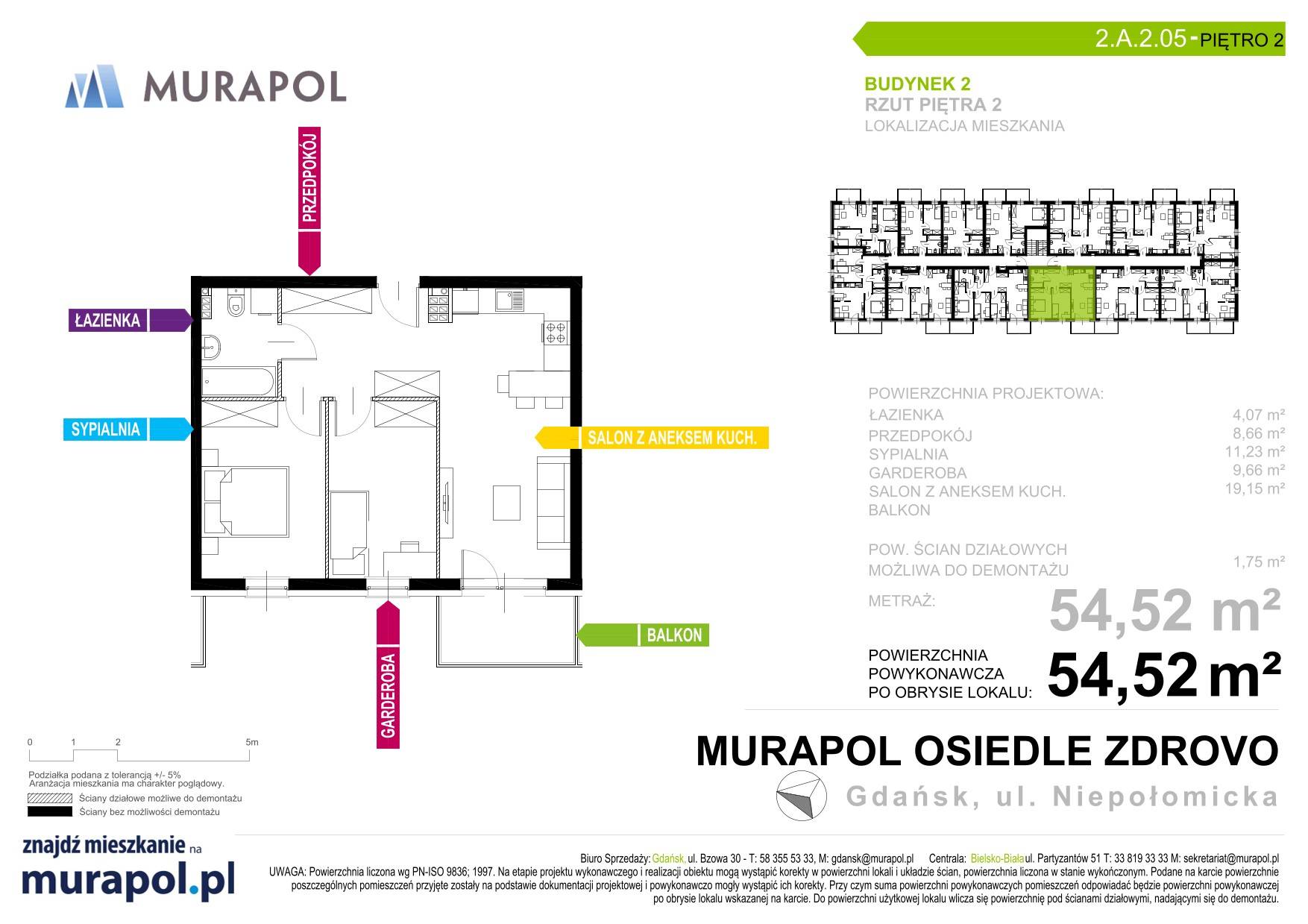Murapol Osiedle Zdrovo 2 - lokal 2.A.2.05, budynek A