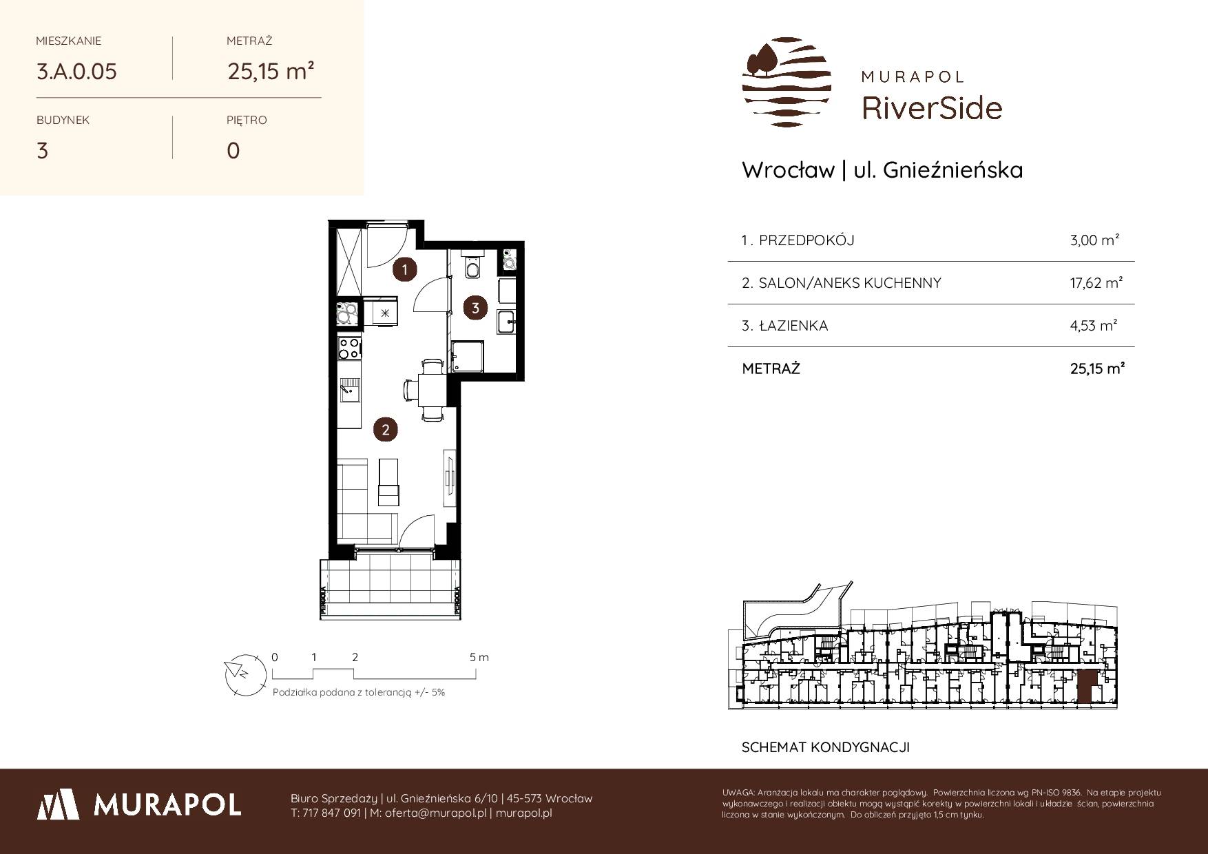 Murapol RiverSide – inwestycja Murapol - lokal 3.A.0.05, budynek A