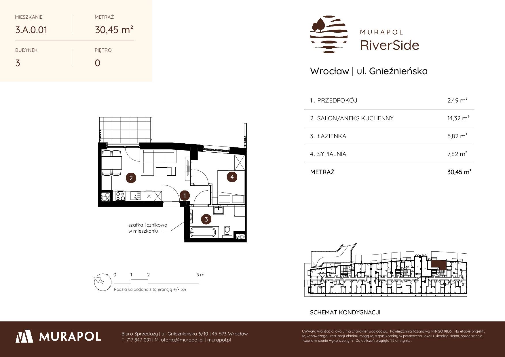 Murapol RiverSide – inwestycja Murapol - lokal 3.A.0.01, budynek A