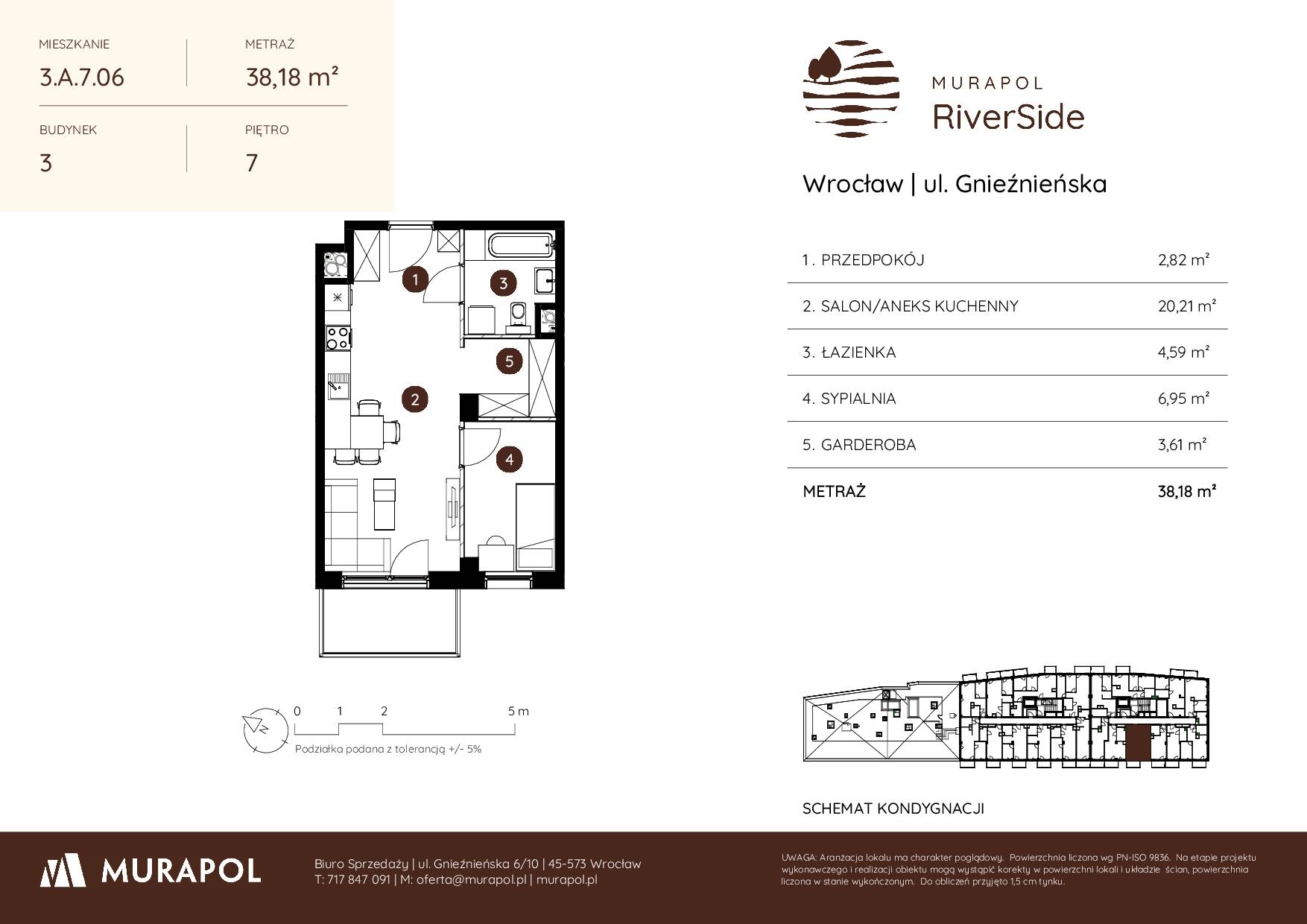 Murapol RiverSide – inwestycja Murapol - lokal 3.A.7.06, budynek A