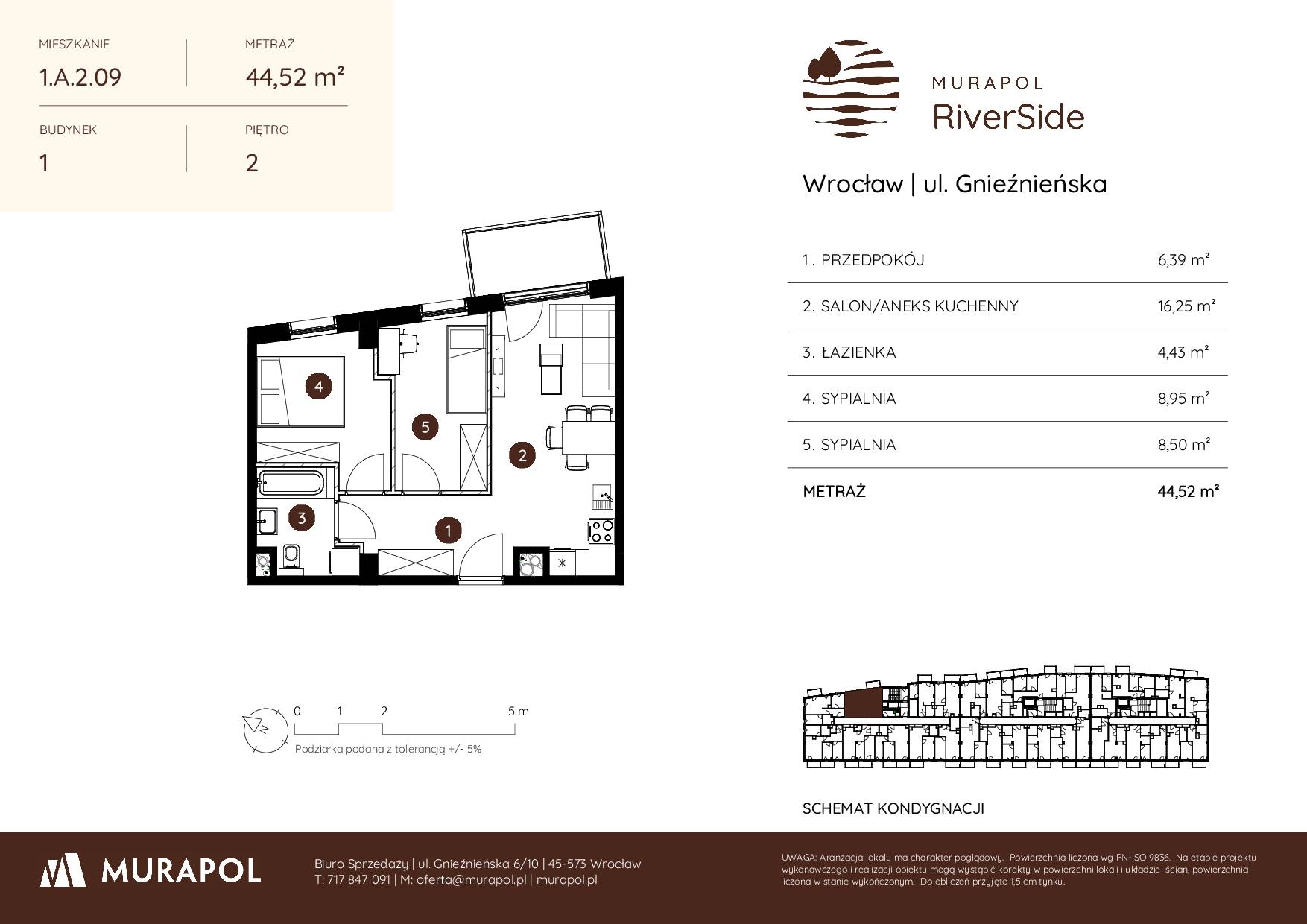 Murapol RiverSide – inwestycja Murapol - lokal 1.A.2.09, budynek A