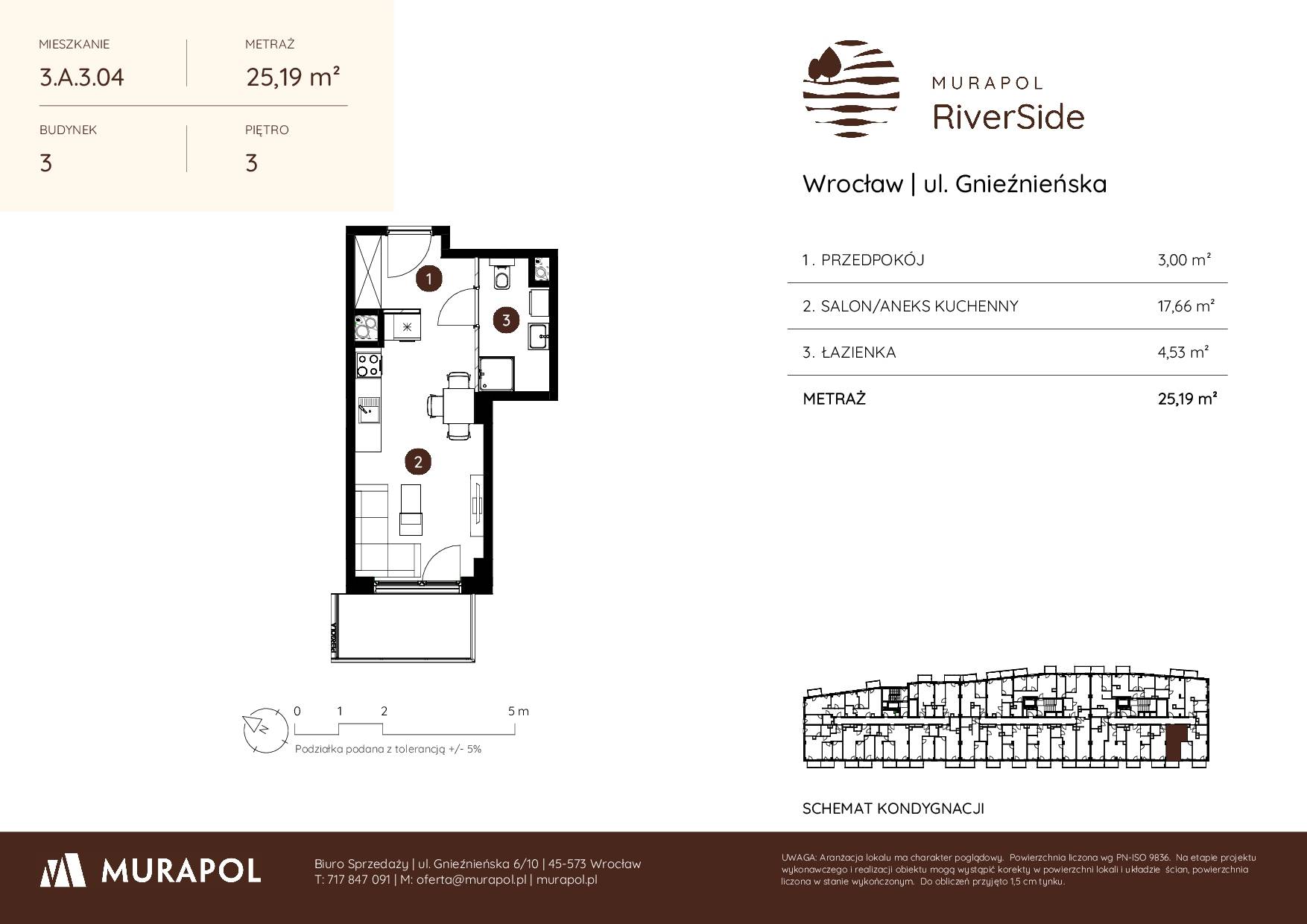 Murapol RiverSide – inwestycja Murapol - lokal 3.A.3.04, budynek A