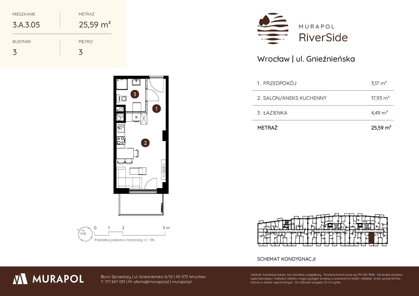 Murapol RiverSide – inwestycja Murapol - lokal 3.A.3.05, budynek A