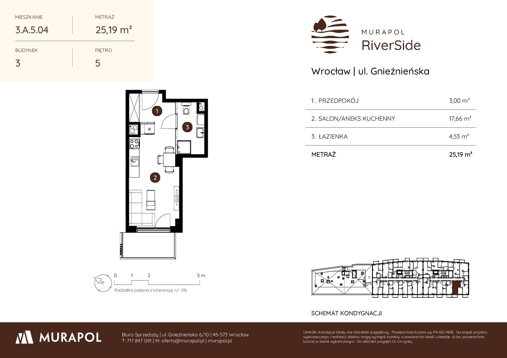Murapol RiverSide – inwestycja Murapol - lokal 3.A.5.04, budynek A