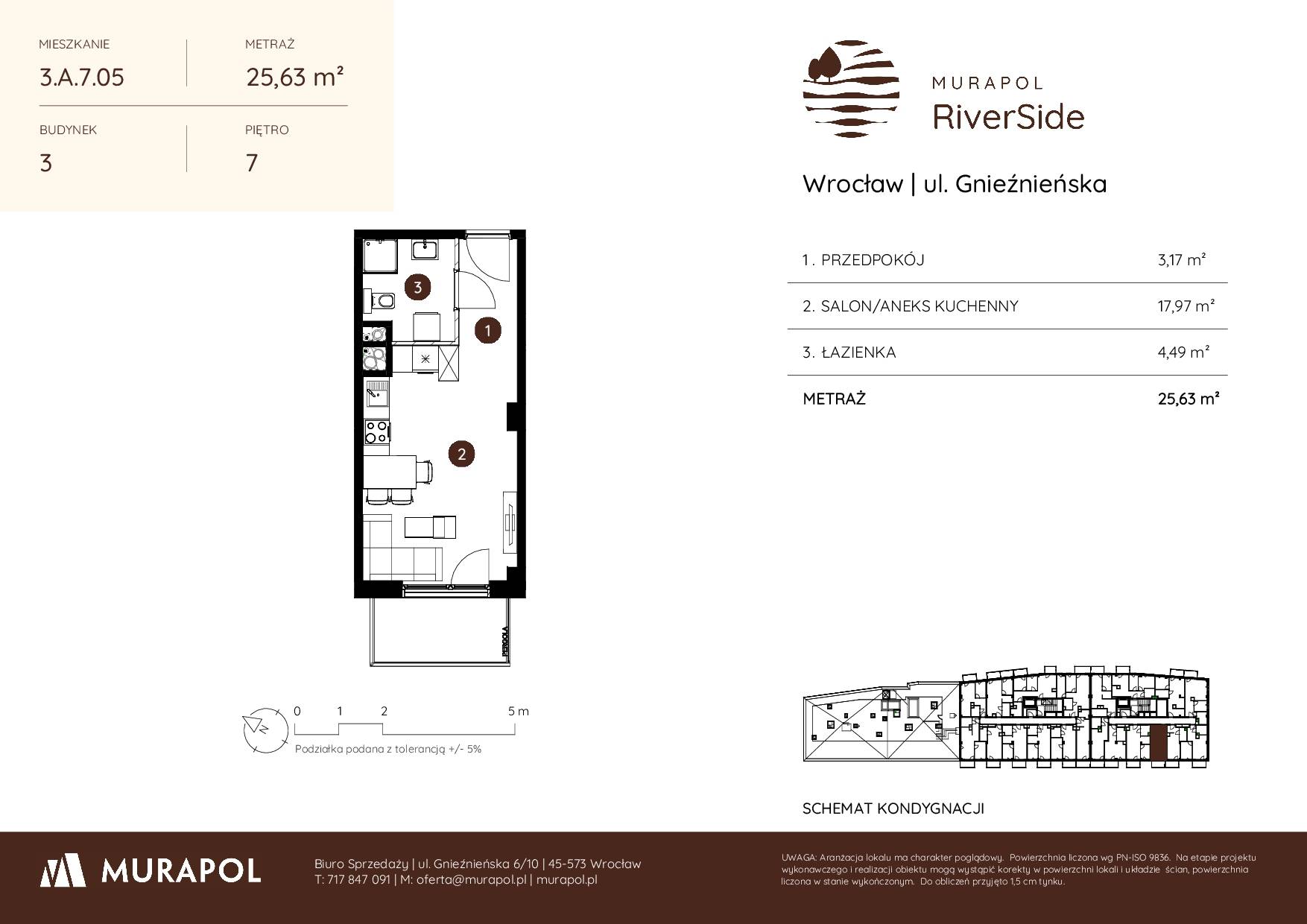 Murapol RiverSide – inwestycja Murapol - lokal 3.A.7.05, budynek A