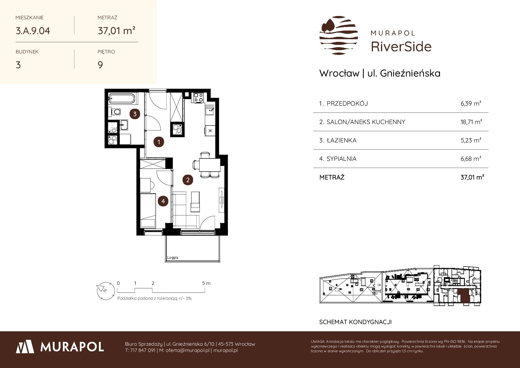 Murapol RiverSide – inwestycja Murapol - lokal 3.A.9.04, budynek A