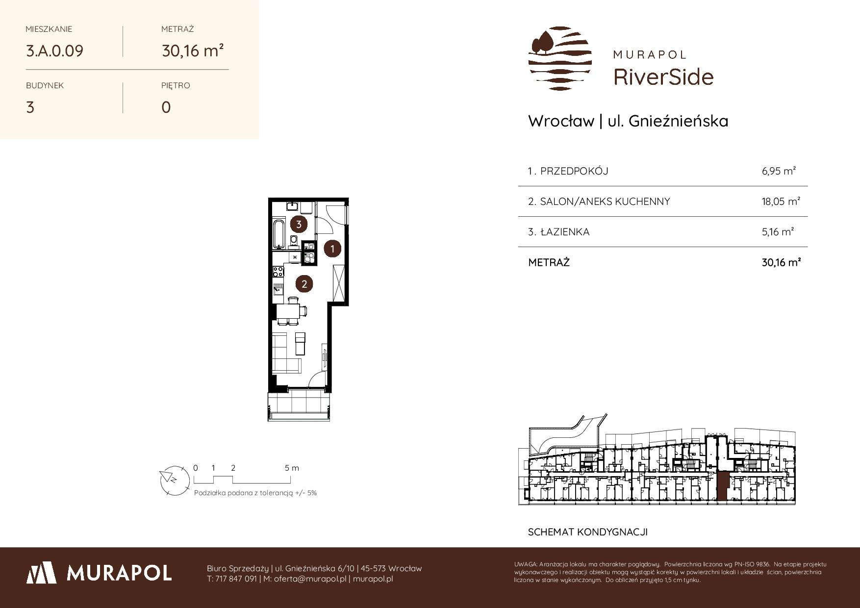 Murapol RiverSide – inwestycja Murapol - lokal 3.A.0.09, budynek A