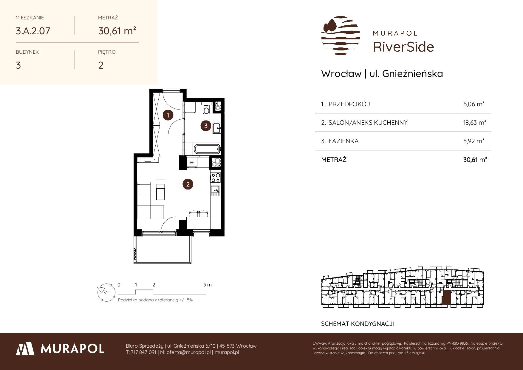 Murapol RiverSide – inwestycja Murapol - lokal 3.A.2.07, budynek A