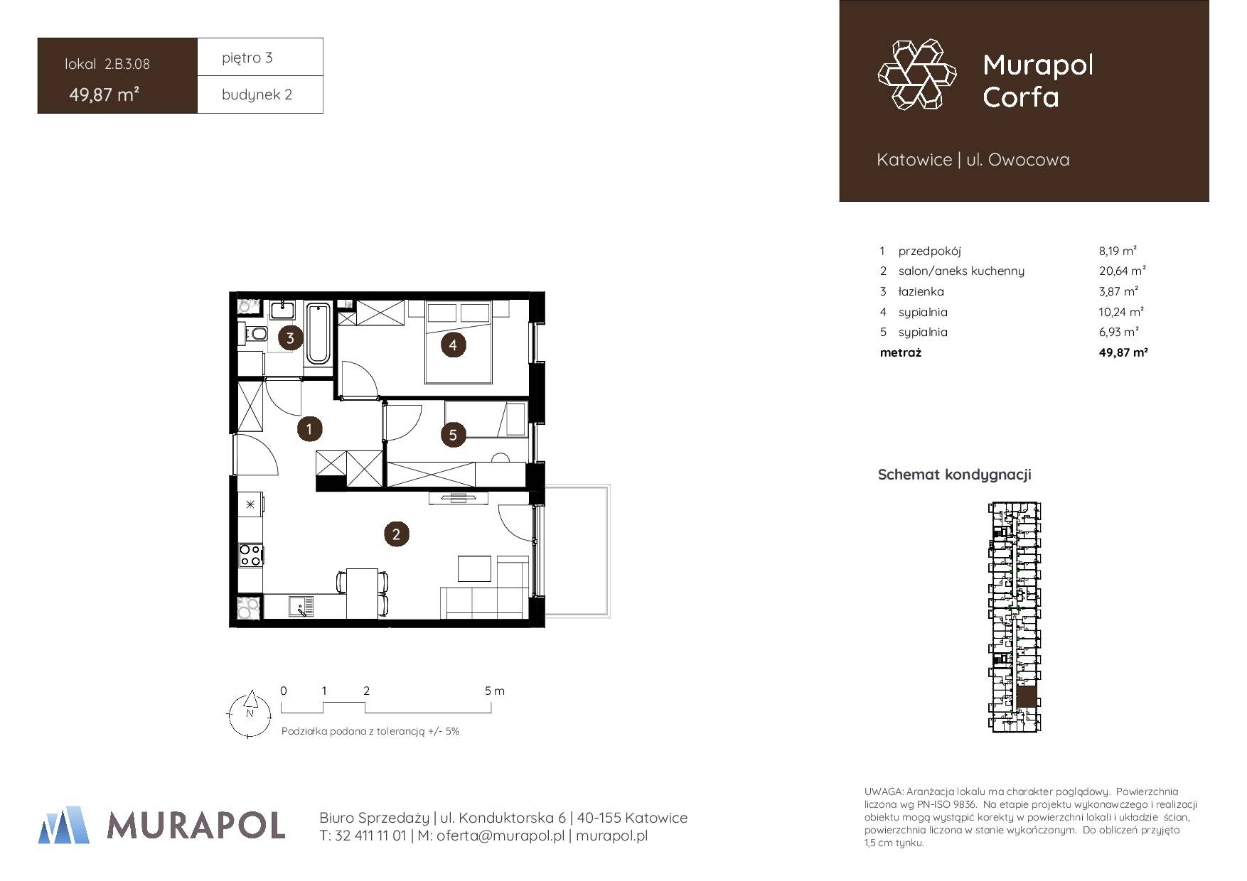 Murapol Corfa – inwestycja Murapol - lokal 2.B.3.08, budynek B